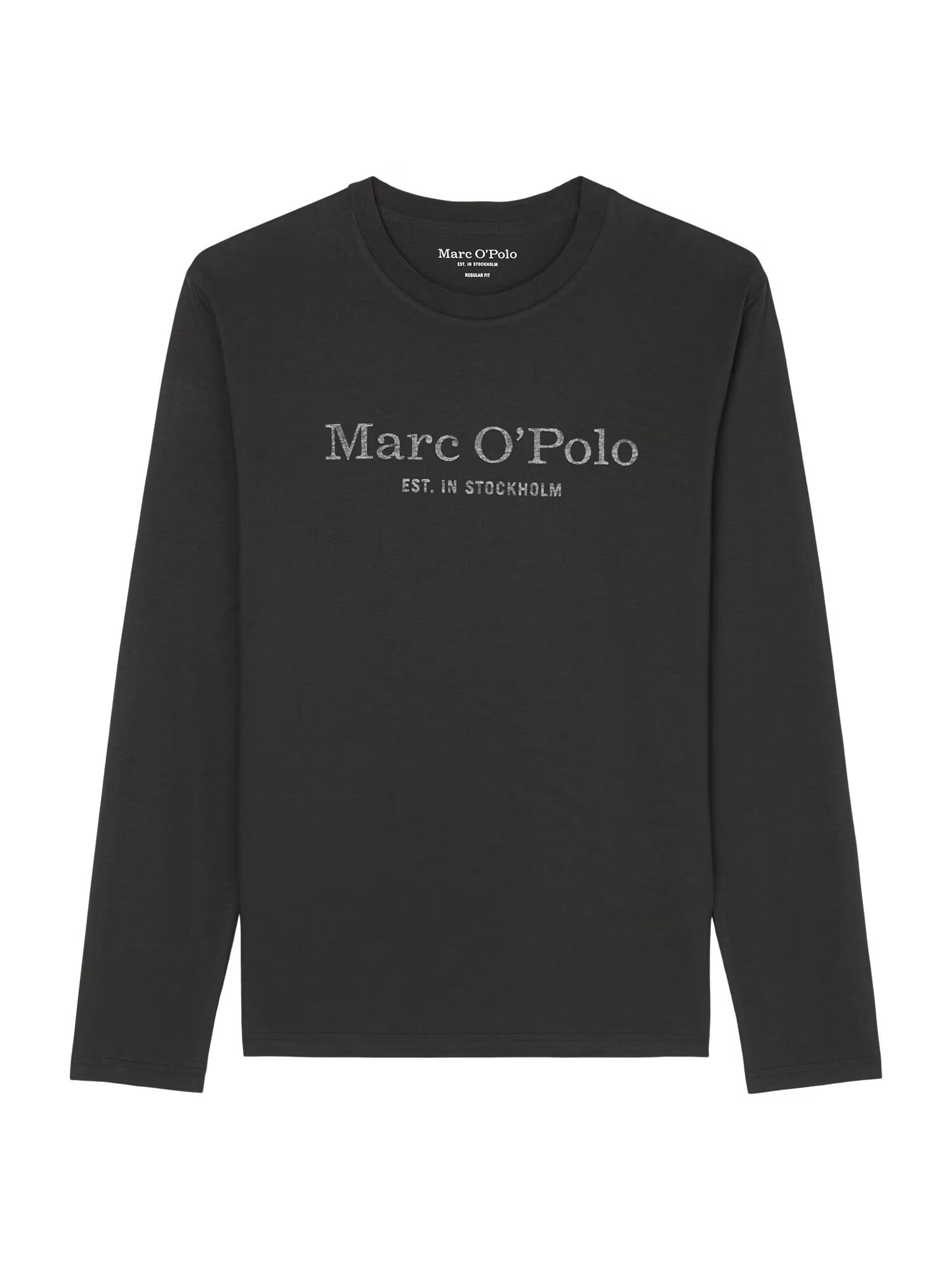 Marc O'Polo Tricou gri / negru - Pled.ro