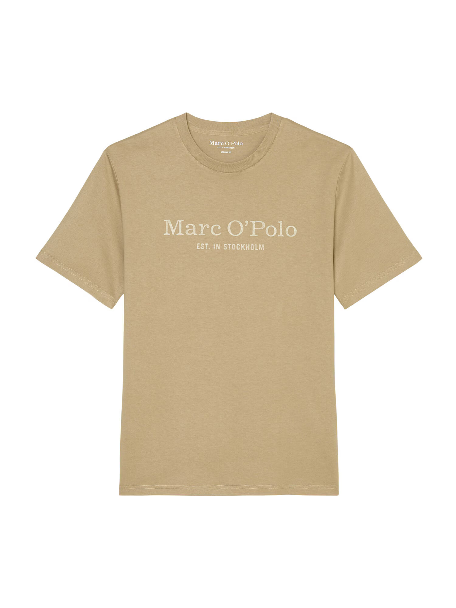 Marc O'Polo Tricou maro deschis / alb - Pled.ro