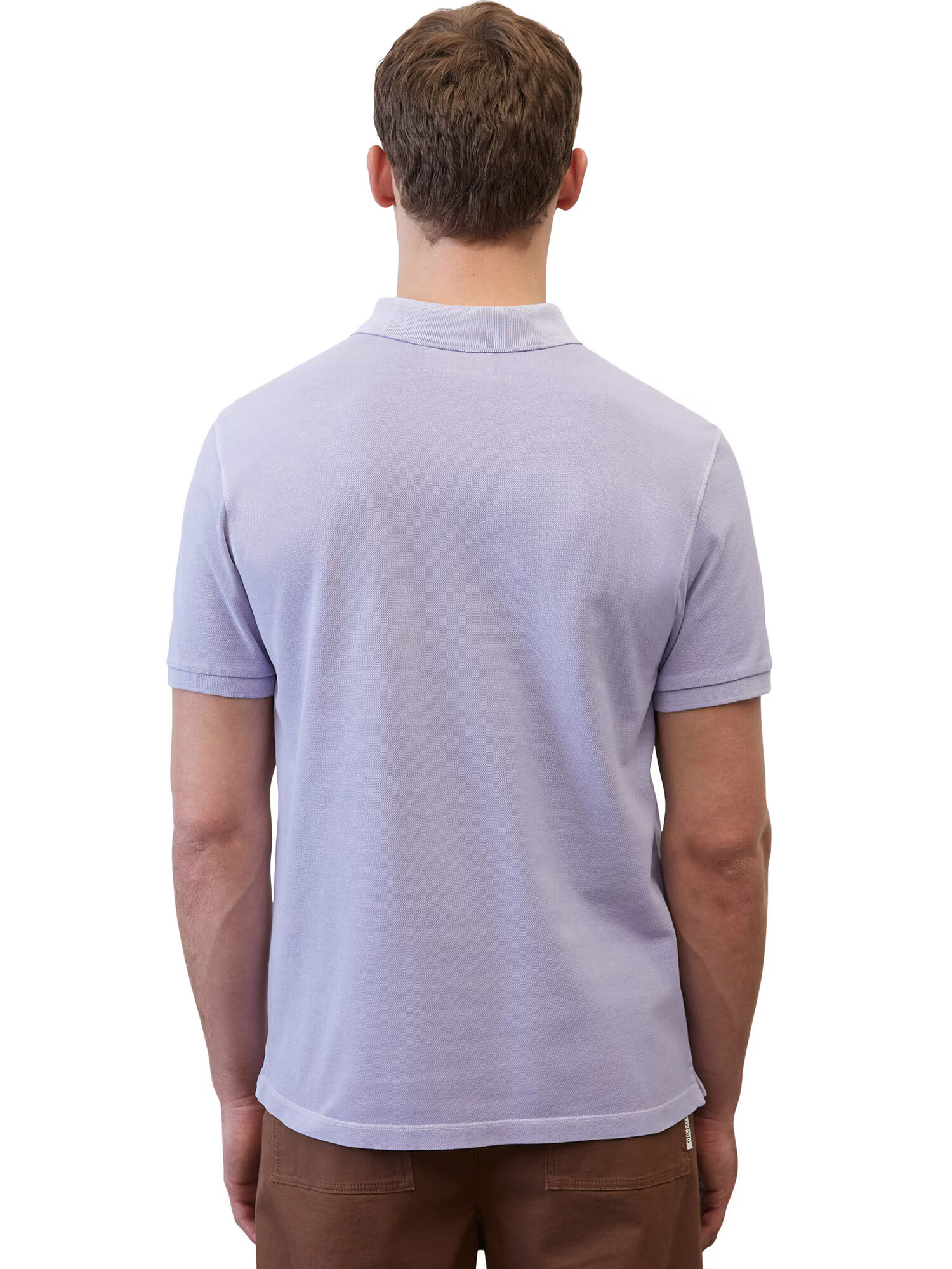 Marc O'Polo Tricou mov pastel / alb - Pled.ro