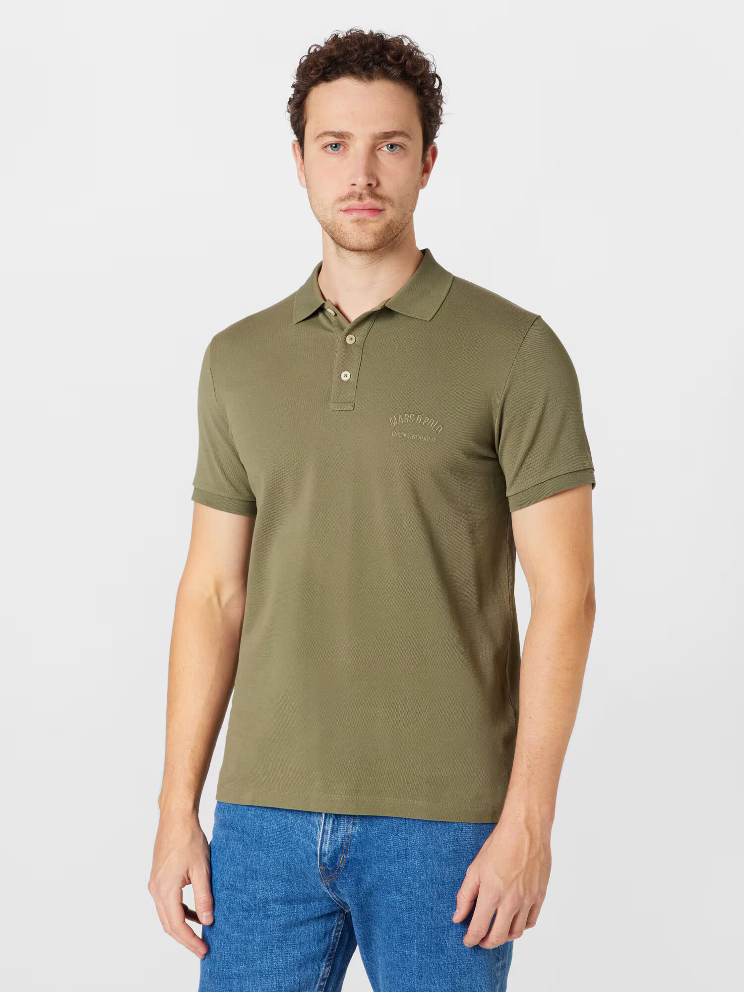 Marc O'Polo Tricou oliv - Pled.ro