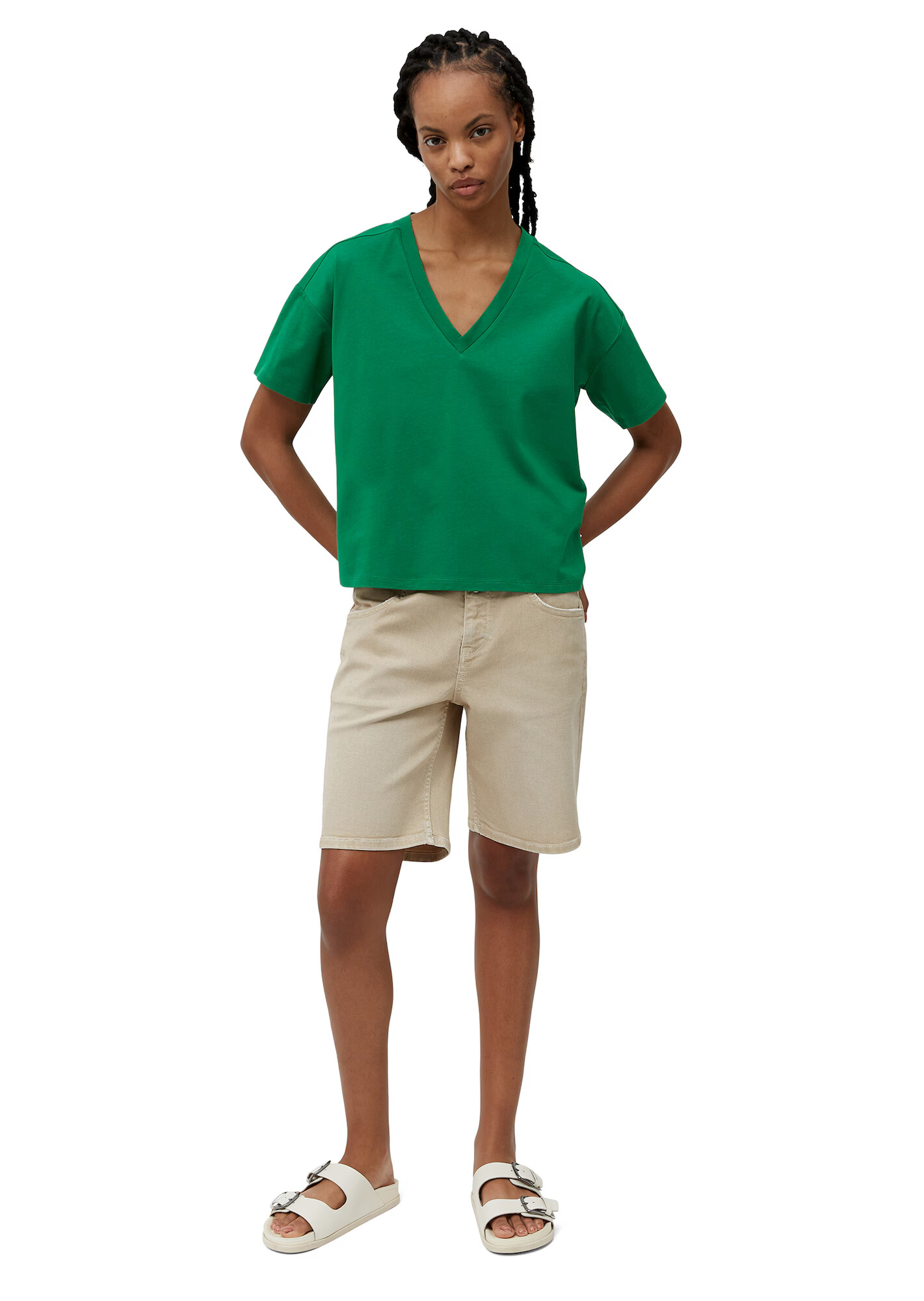 Marc O'Polo Tricou verde - Pled.ro