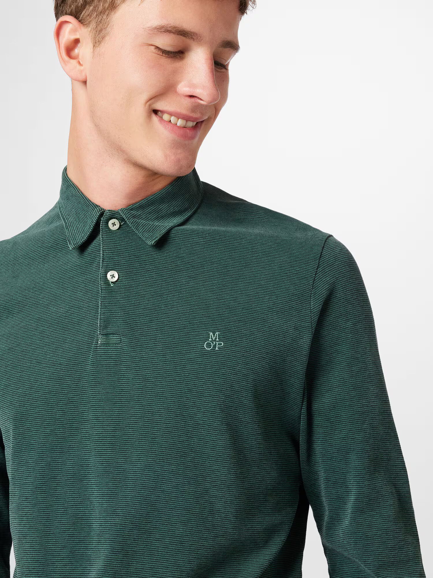 Marc O'Polo Tricou verde închis - Pled.ro