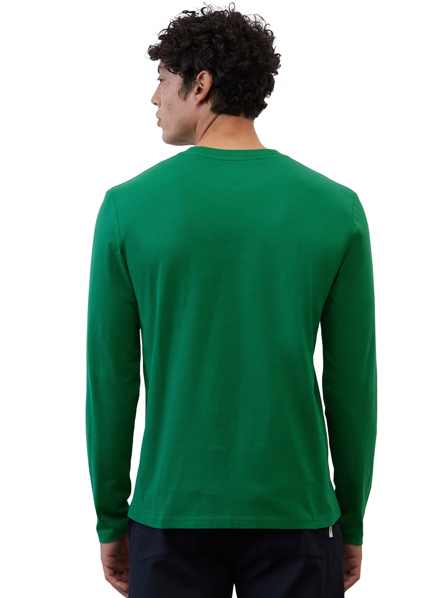 Marc O'Polo Tricou verde / alb - Pled.ro