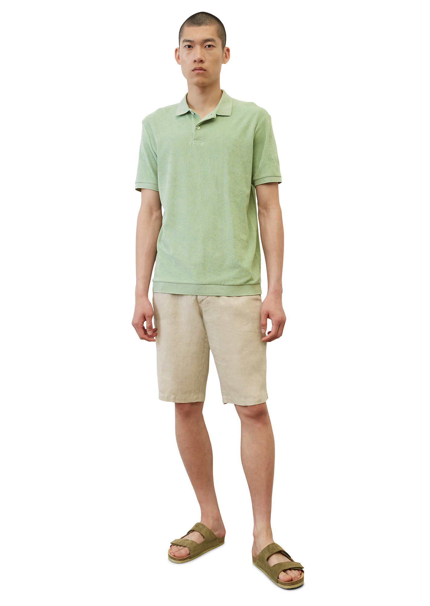 Marc O'Polo Tricou verde deschis - Pled.ro