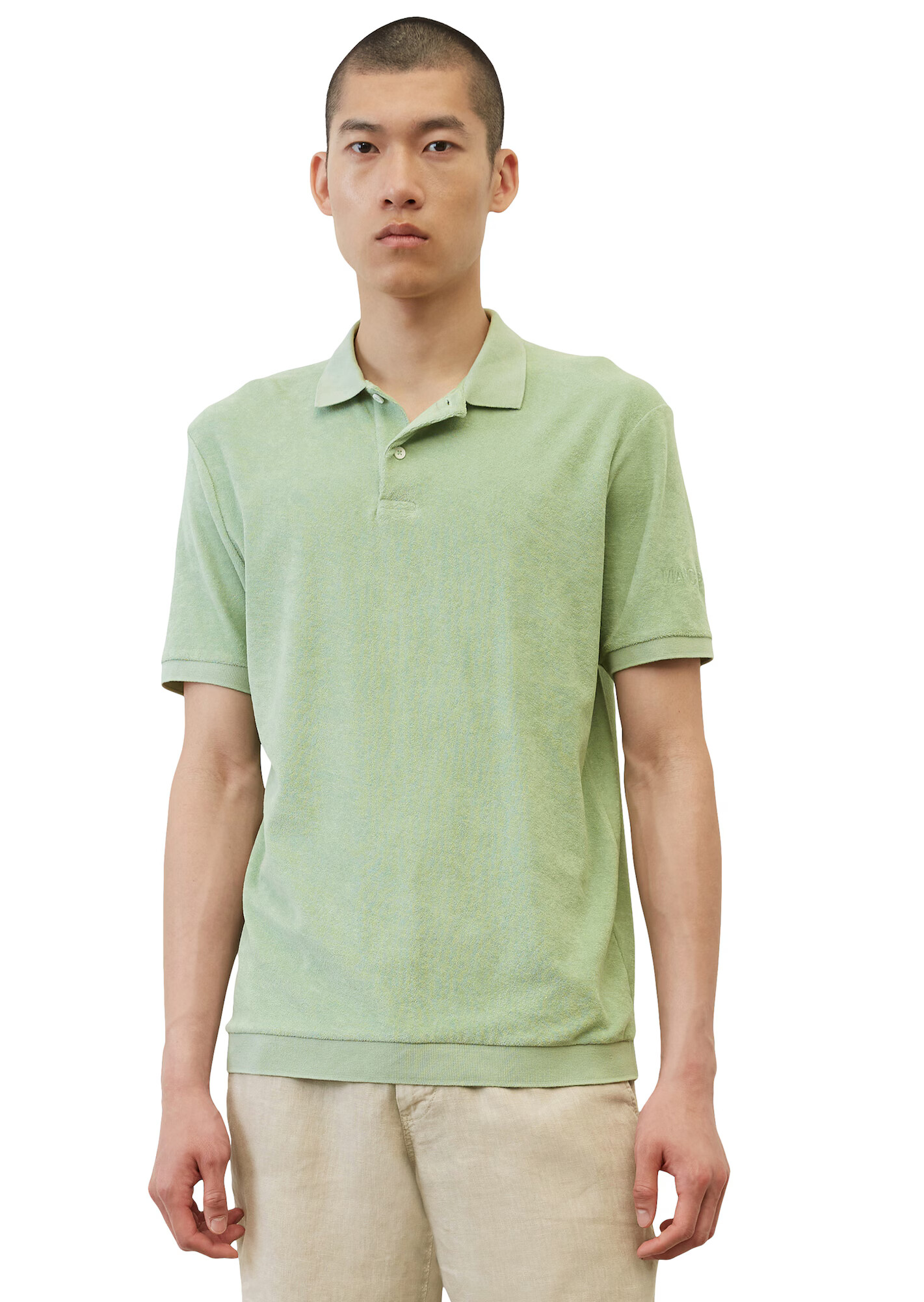 Marc O'Polo Tricou verde deschis - Pled.ro