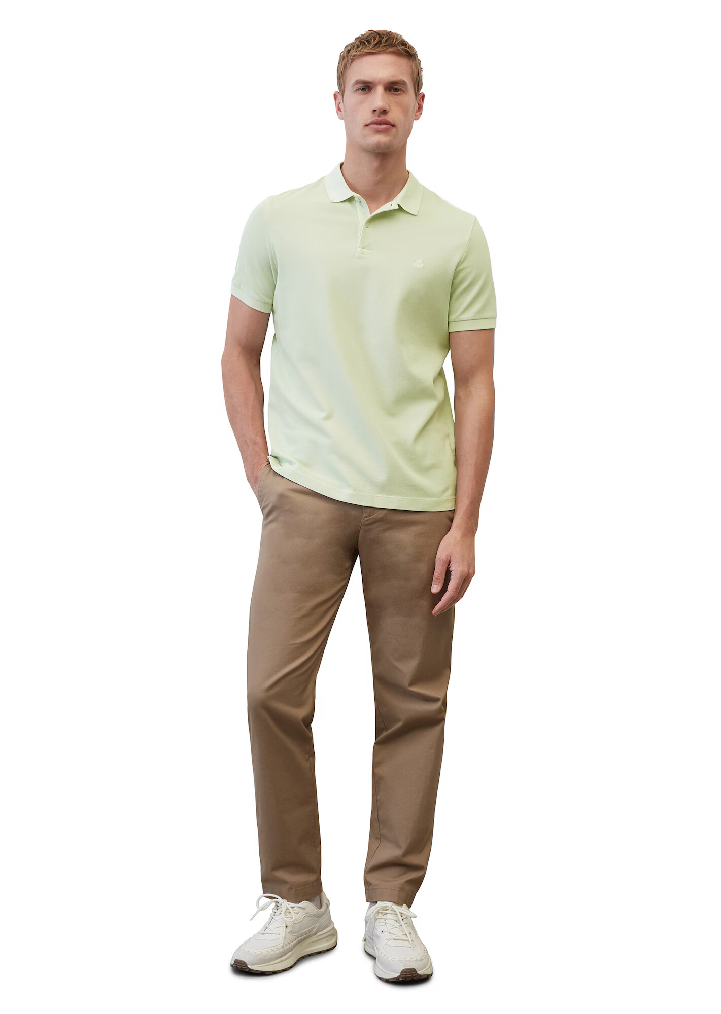 Marc O'Polo Tricou verde deschis - Pled.ro