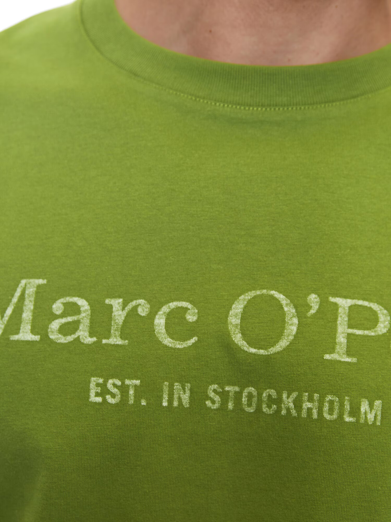 Marc O'Polo Tricou verde kiwi / verde amestecat - Pled.ro