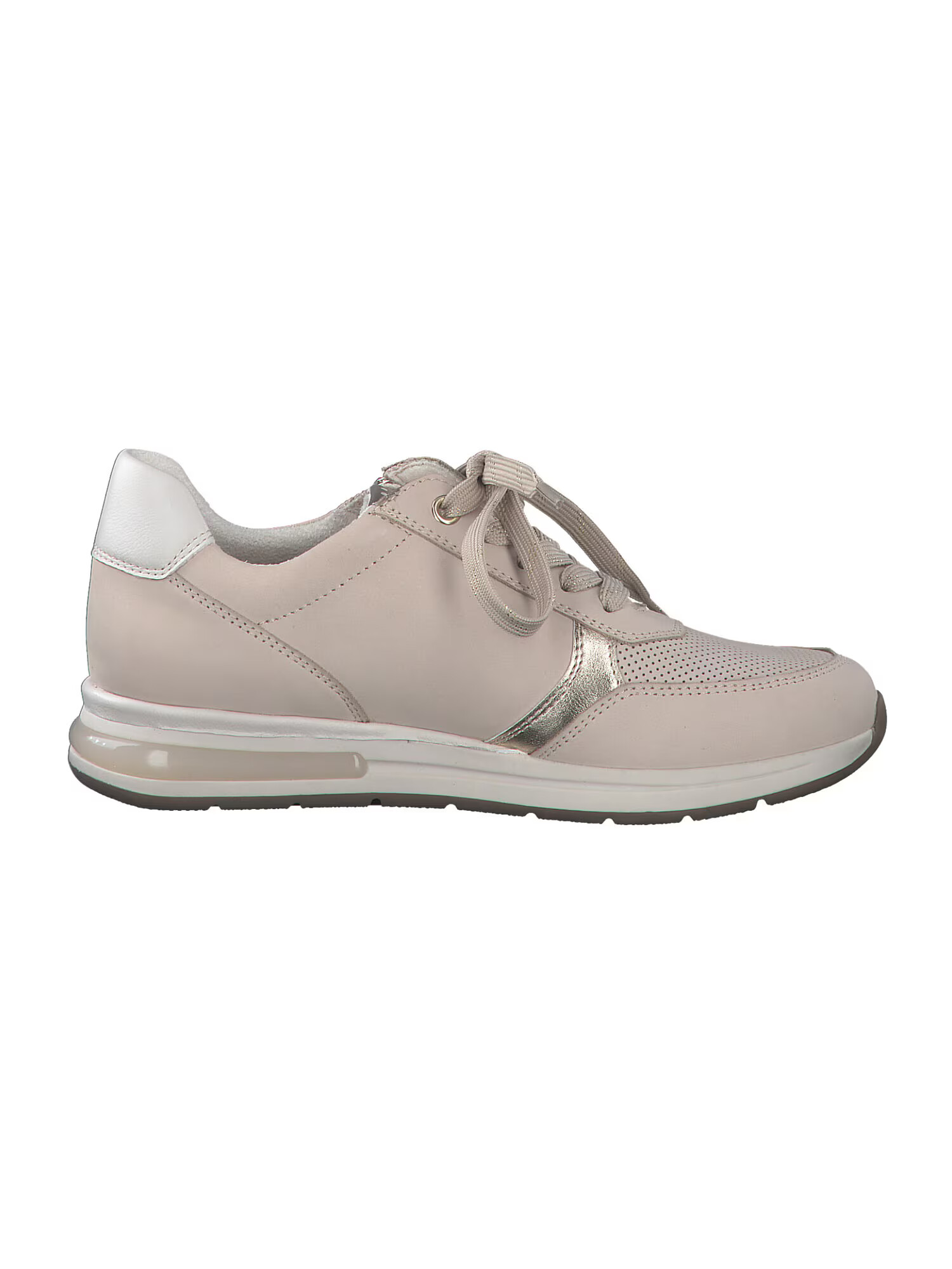 MARCO TOZZI Sneaker low crem / argintiu - Pled.ro