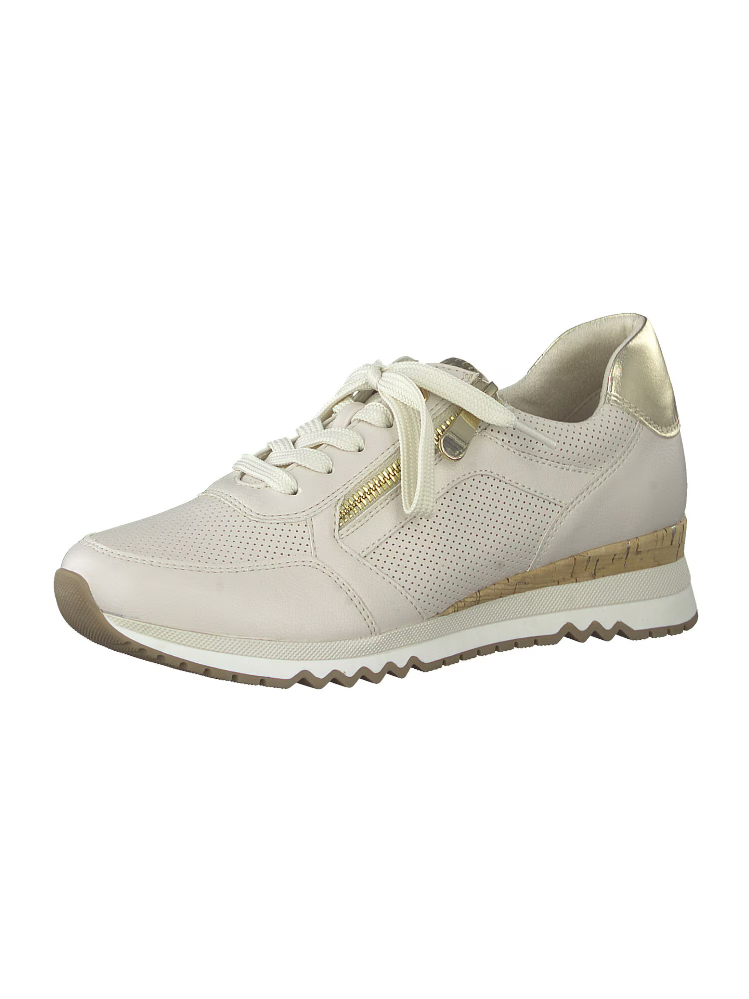 MARCO TOZZI Sneaker low crem / auriu - Pled.ro