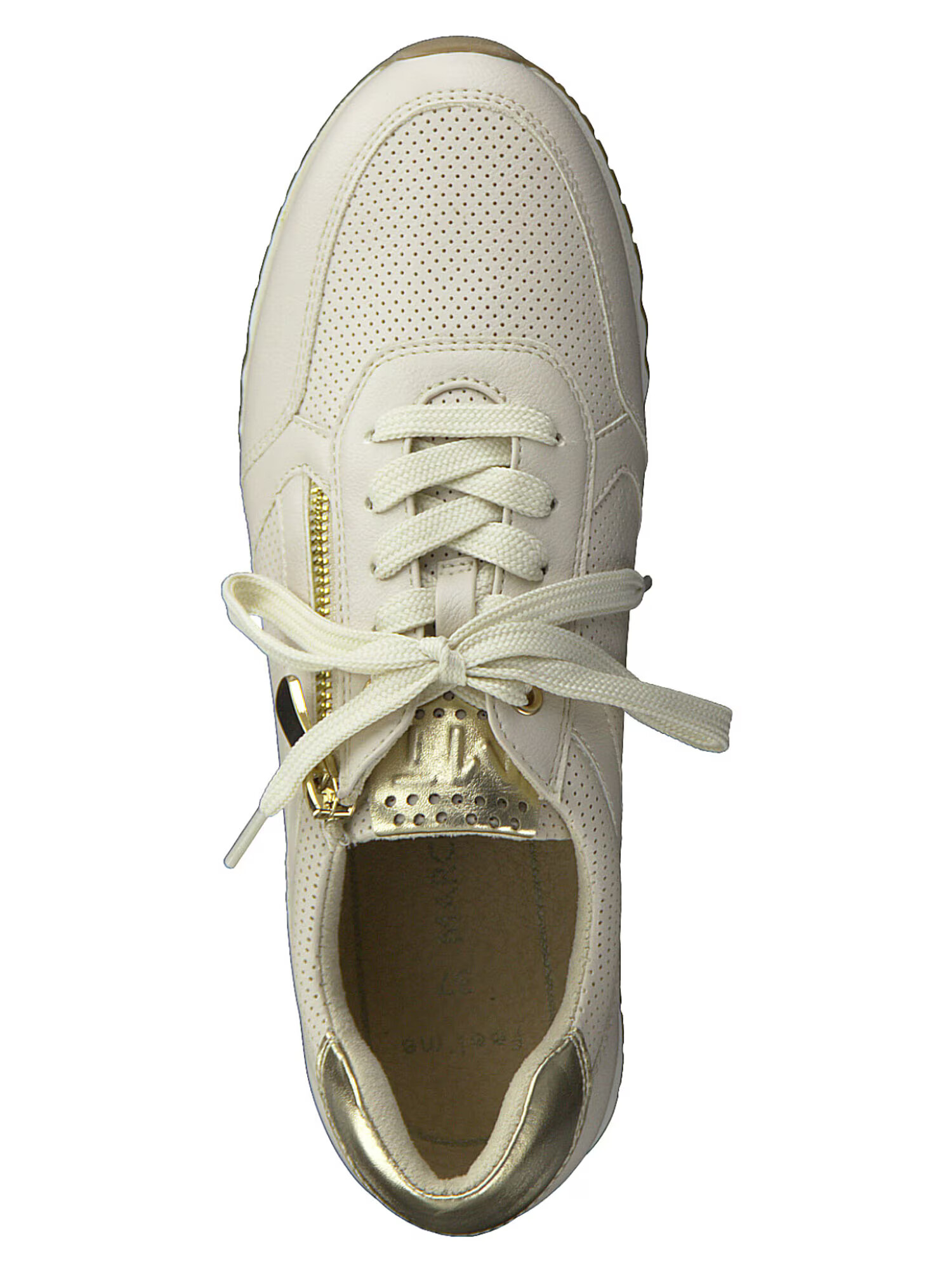 MARCO TOZZI Sneaker low crem / auriu - Pled.ro