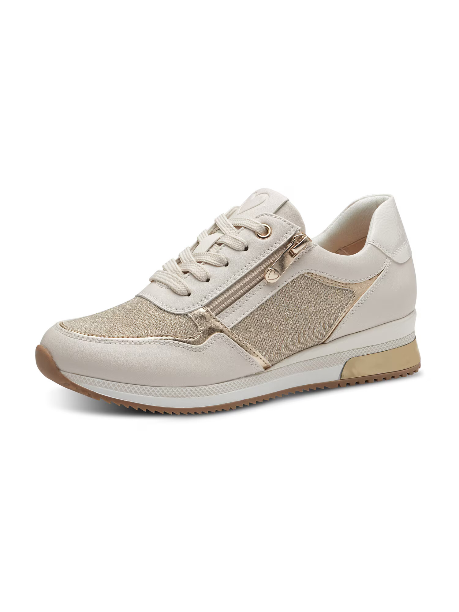 MARCO TOZZI Sneaker low crem / auriu - Pled.ro