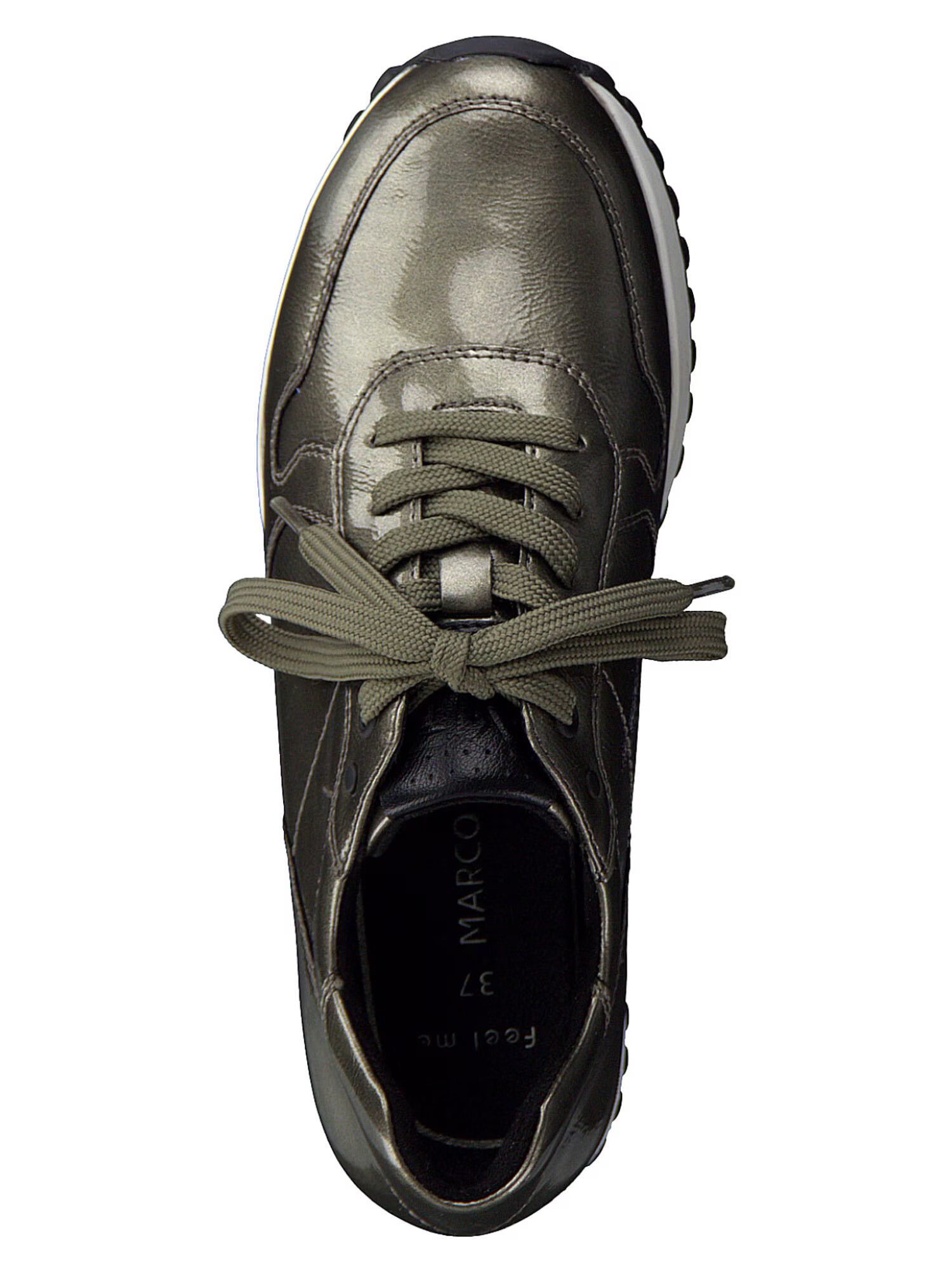 MARCO TOZZI Sneaker low gri metalic - Pled.ro