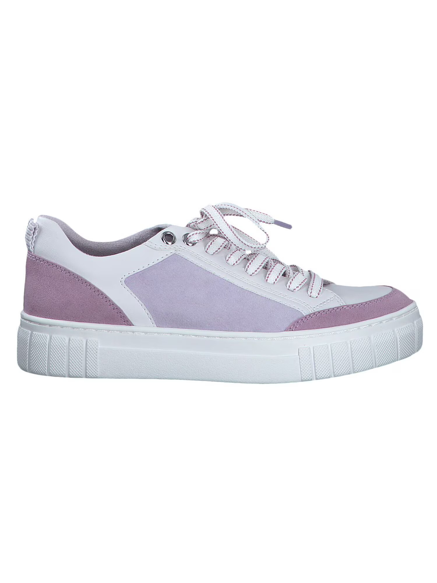 MARCO TOZZI Sneaker low lila / mov liliachiu / alb - Pled.ro