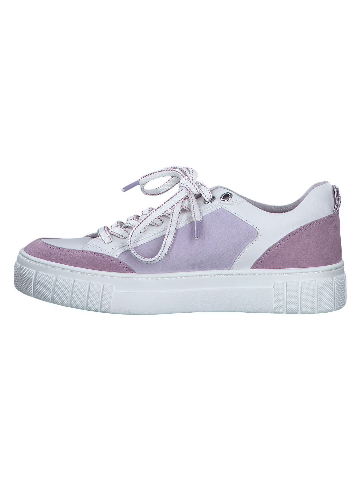 MARCO TOZZI Sneaker low lila / mov liliachiu / alb - Pled.ro