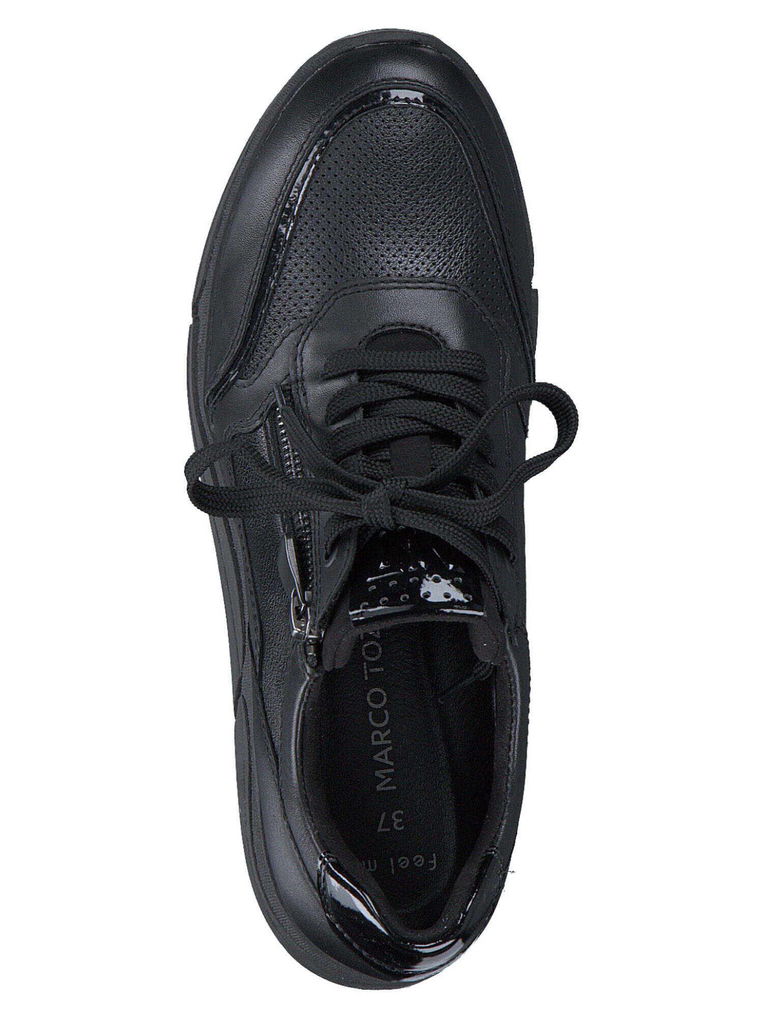 MARCO TOZZI Sneaker low negru - Pled.ro