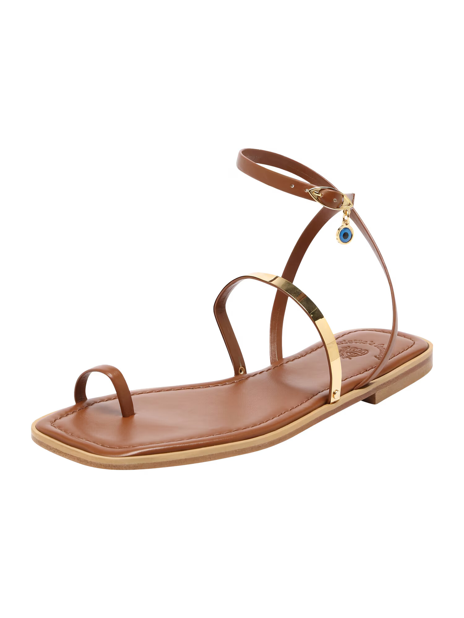 Marietta's Fantasy Flip-flops 'MELANTHI' maro / bronz - Pled.ro