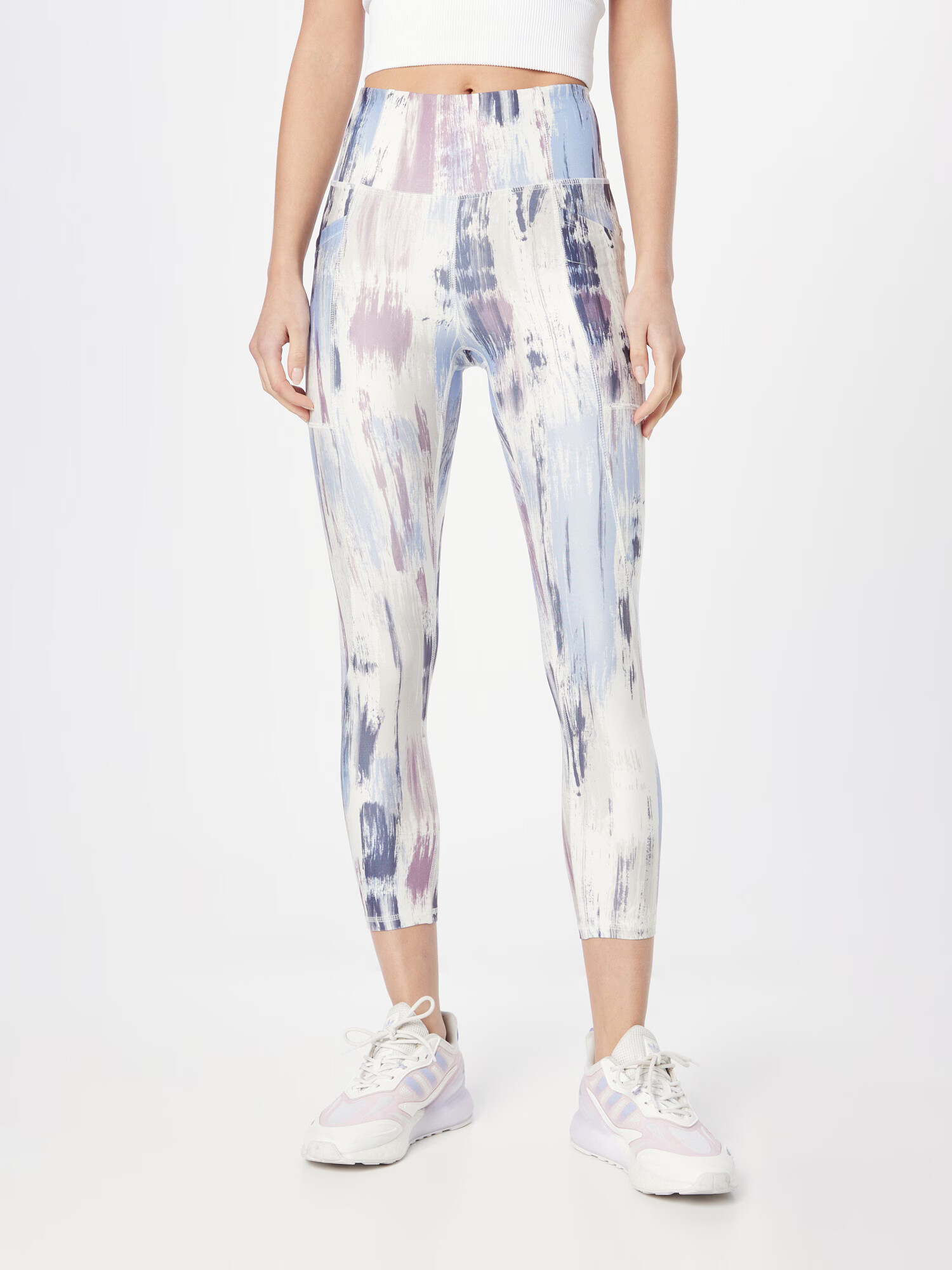 Marika Pantaloni sport 'ABIGAIL' albastru noapte / opal / mov pastel / alb - Pled.ro