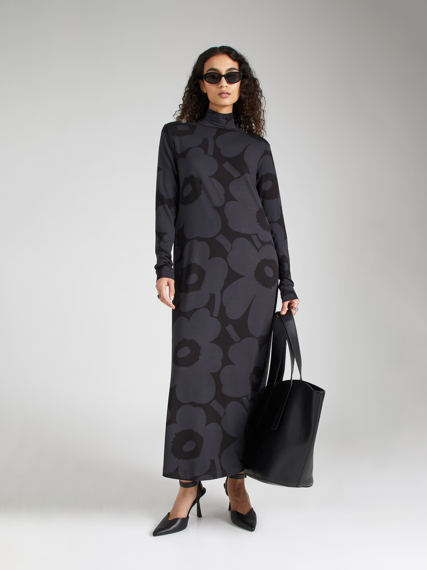 Marimekko Rochie gri metalic / gri grafit - Pled.ro