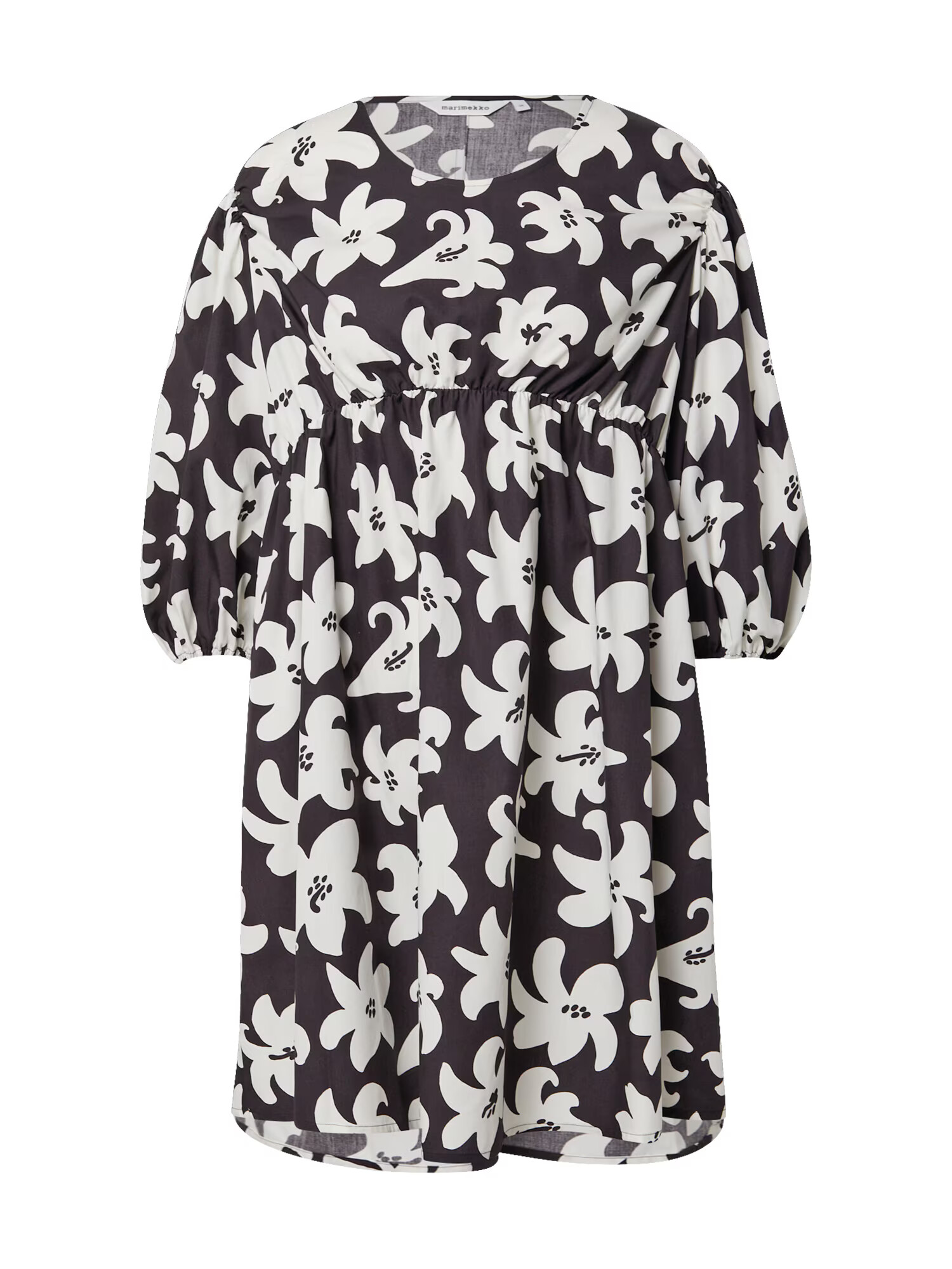 Marimekko Rochie negru / alb - Pled.ro