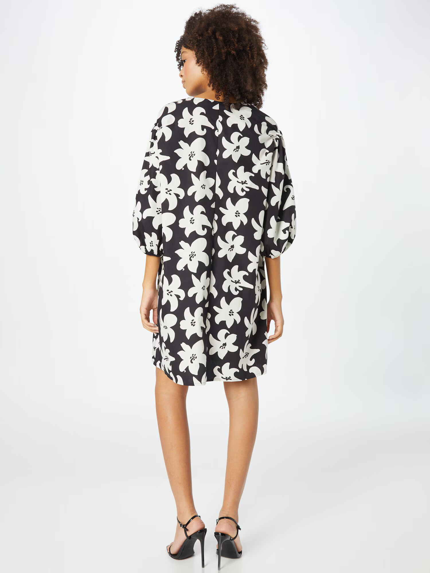 Marimekko Rochie negru / alb - Pled.ro