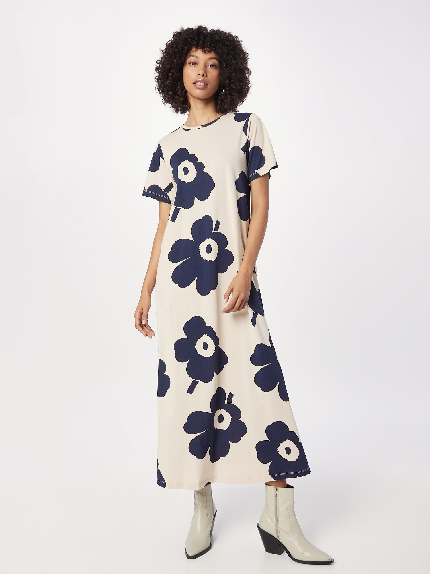 Marimekko Rochie nisipiu / bleumarin - Pled.ro