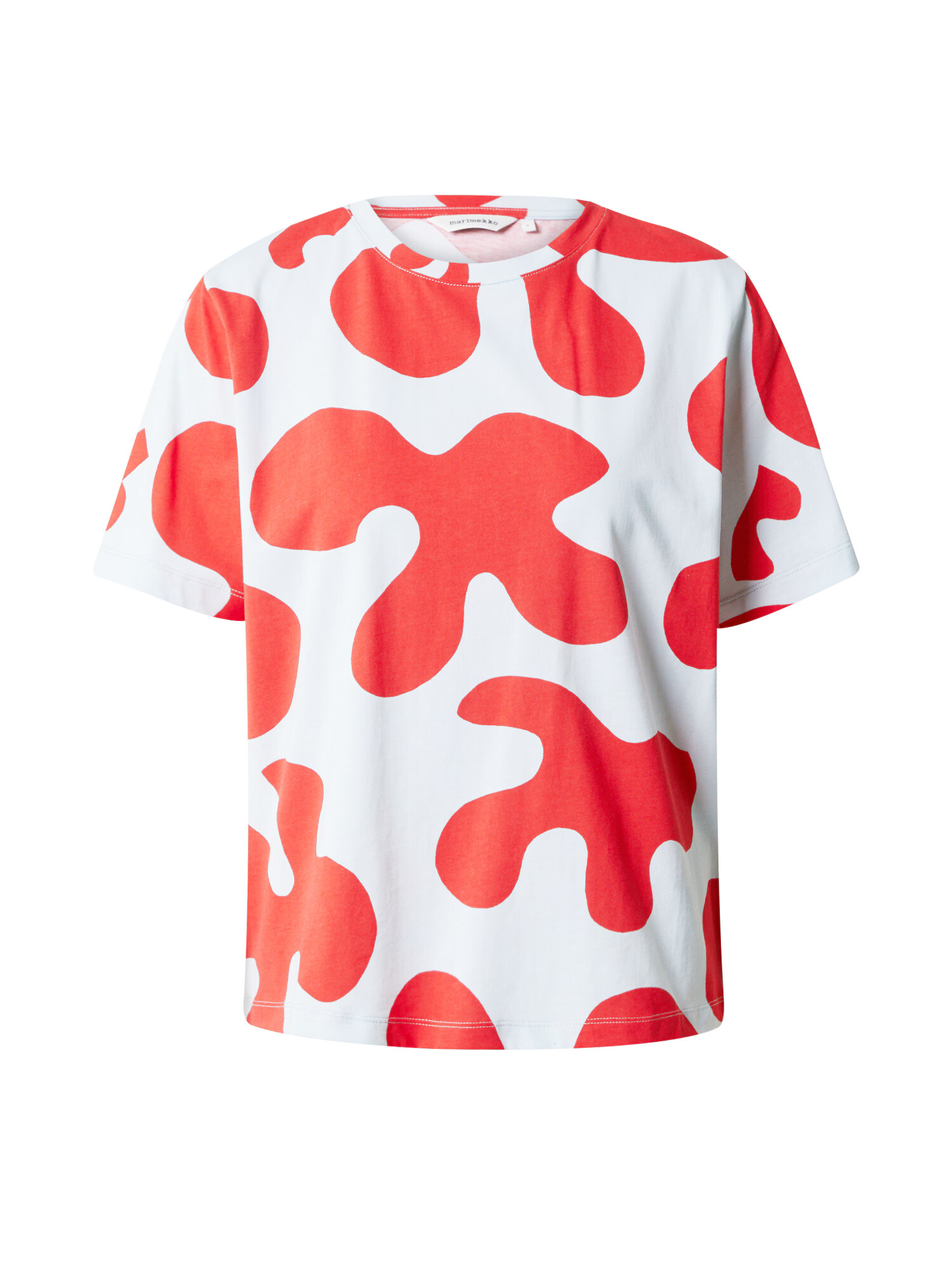 Marimekko Tricou 'Amela' albastru deschis / roșu orange - Pled.ro