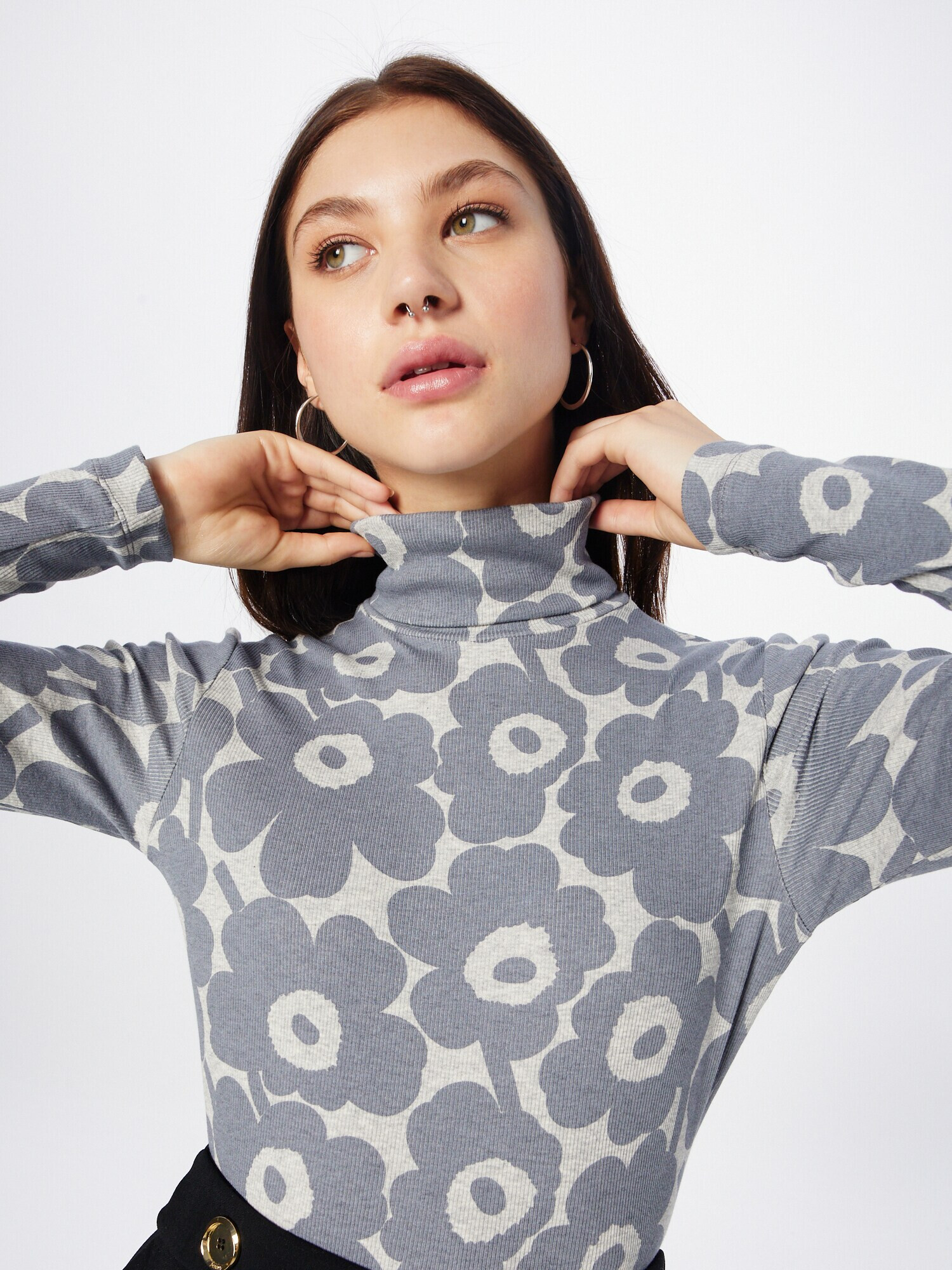 Marimekko Tricou 'Emali' gri / gri deschis - Pled.ro