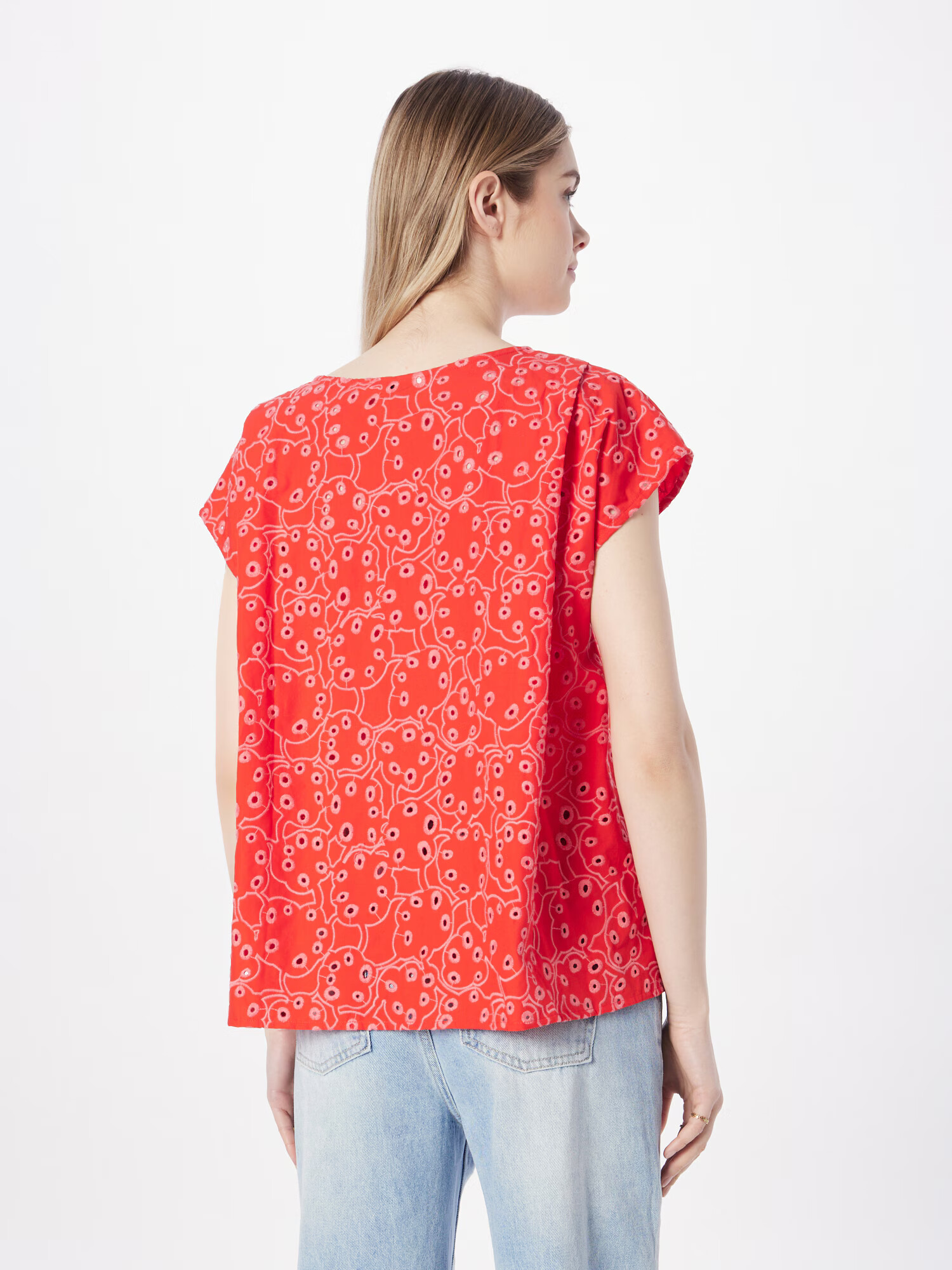 Marimekko Tricou 'Nahkol Rentukka' roșu - Pled.ro