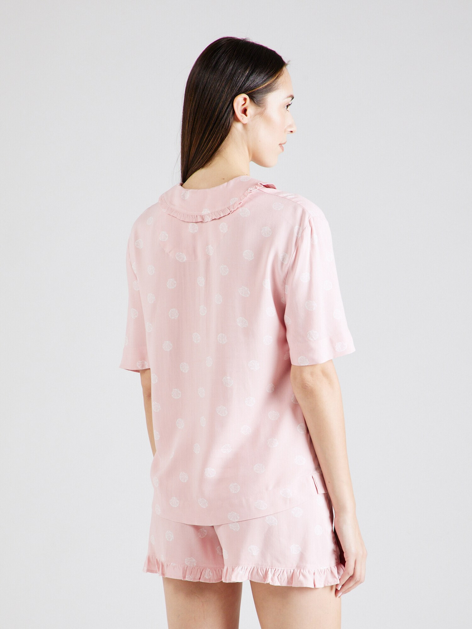 Marks & Spencer Pijama rosé / alb - Pled.ro