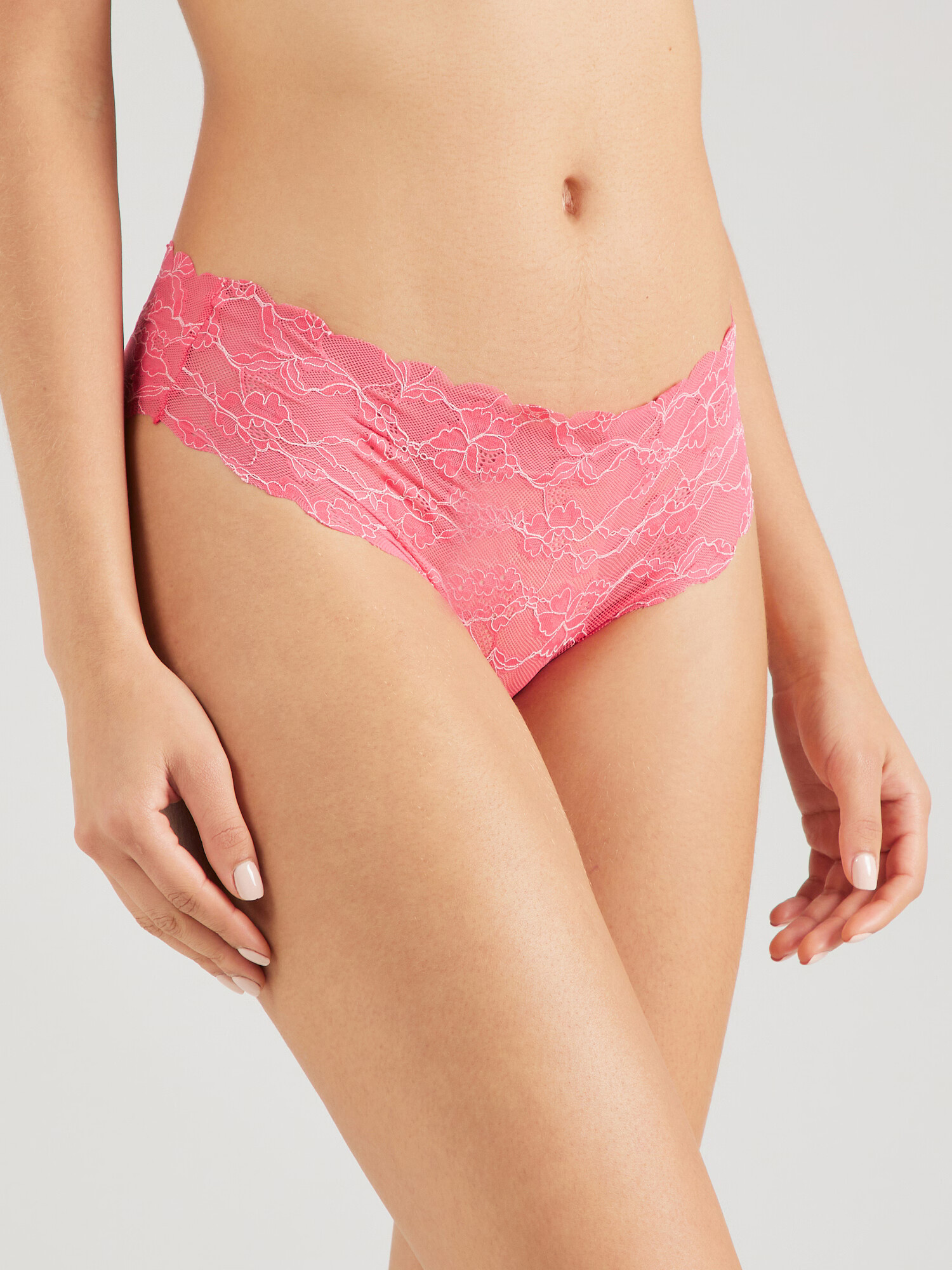 Marks & Spencer Slip 'Braz' bej / roz / alb - Pled.ro