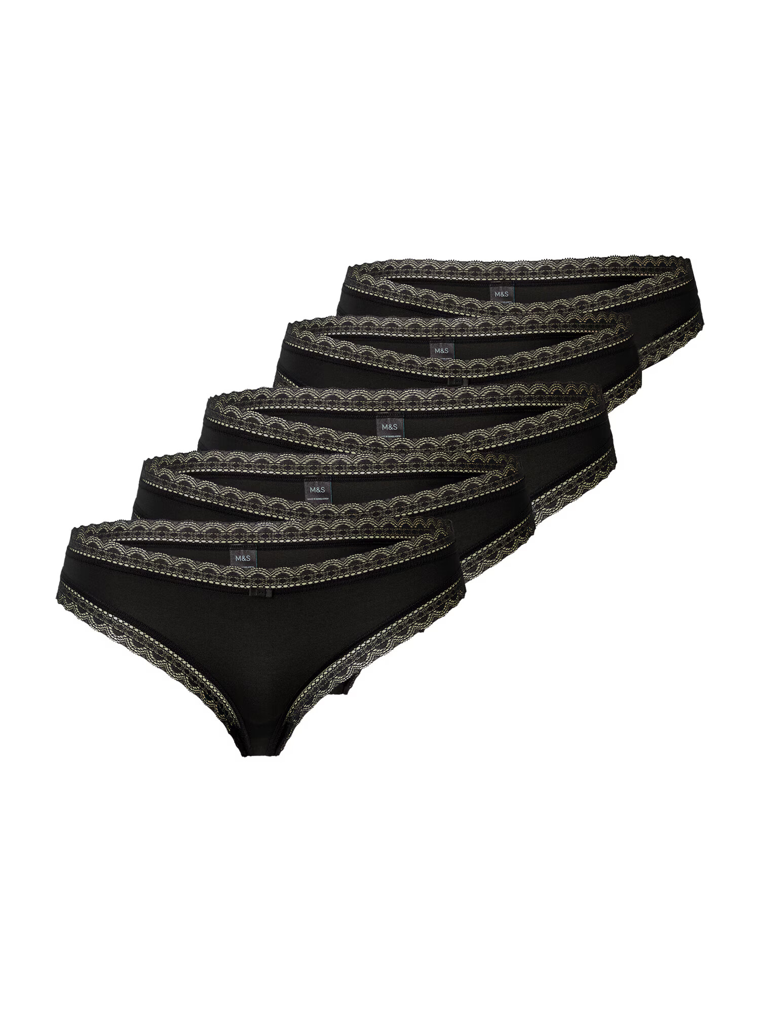 Marks & Spencer Slip 'Braz' negru - Pled.ro