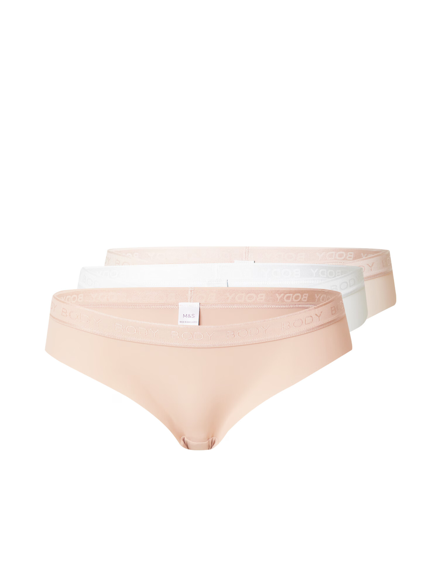 Marks & Spencer Slip culoarea pielii / roz / alb - Pled.ro