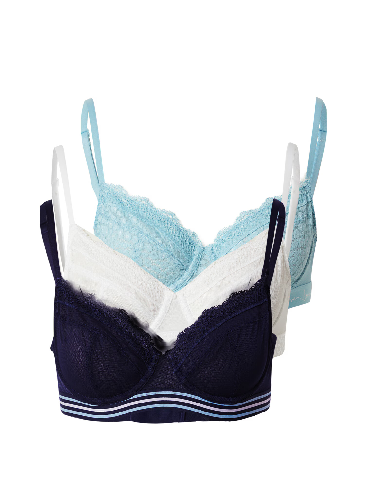 Marks & Spencer Sutien bleumarin / turcoaz / alb murdar - Pled.ro