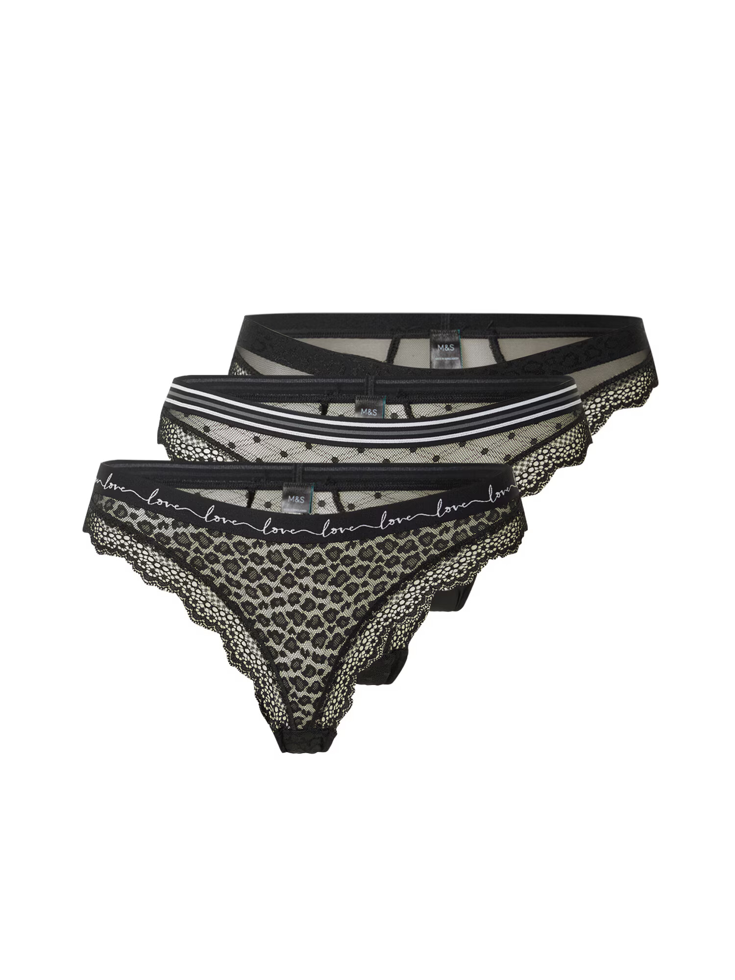 Marks & Spencer Tanga negru - Pled.ro