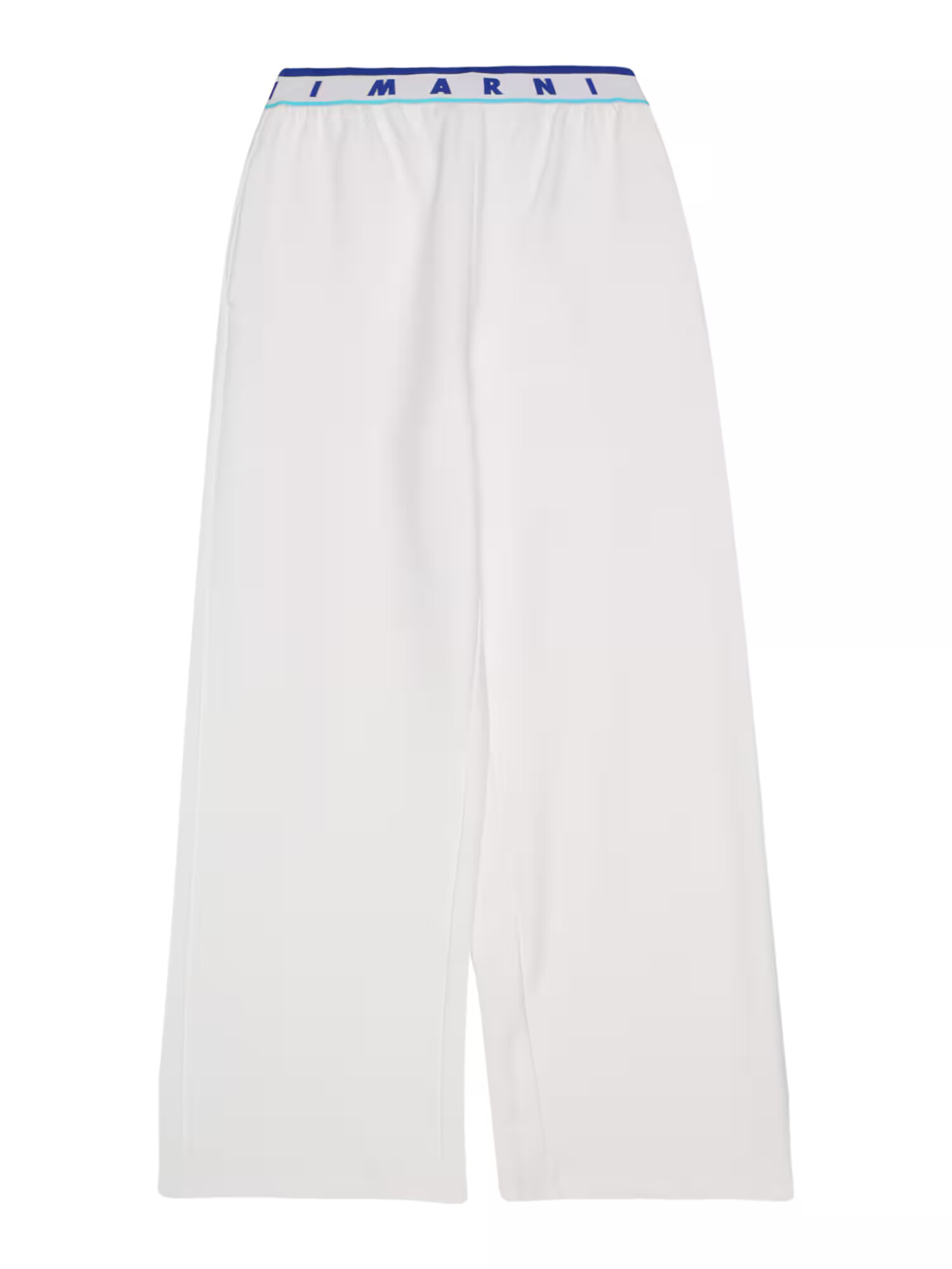 Marni Pantaloni albastru / albastru deschis / alb - Pled.ro