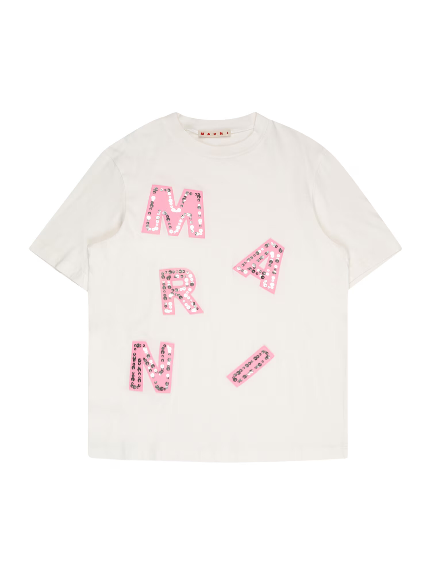 Marni Tricou roz / alb - Pled.ro