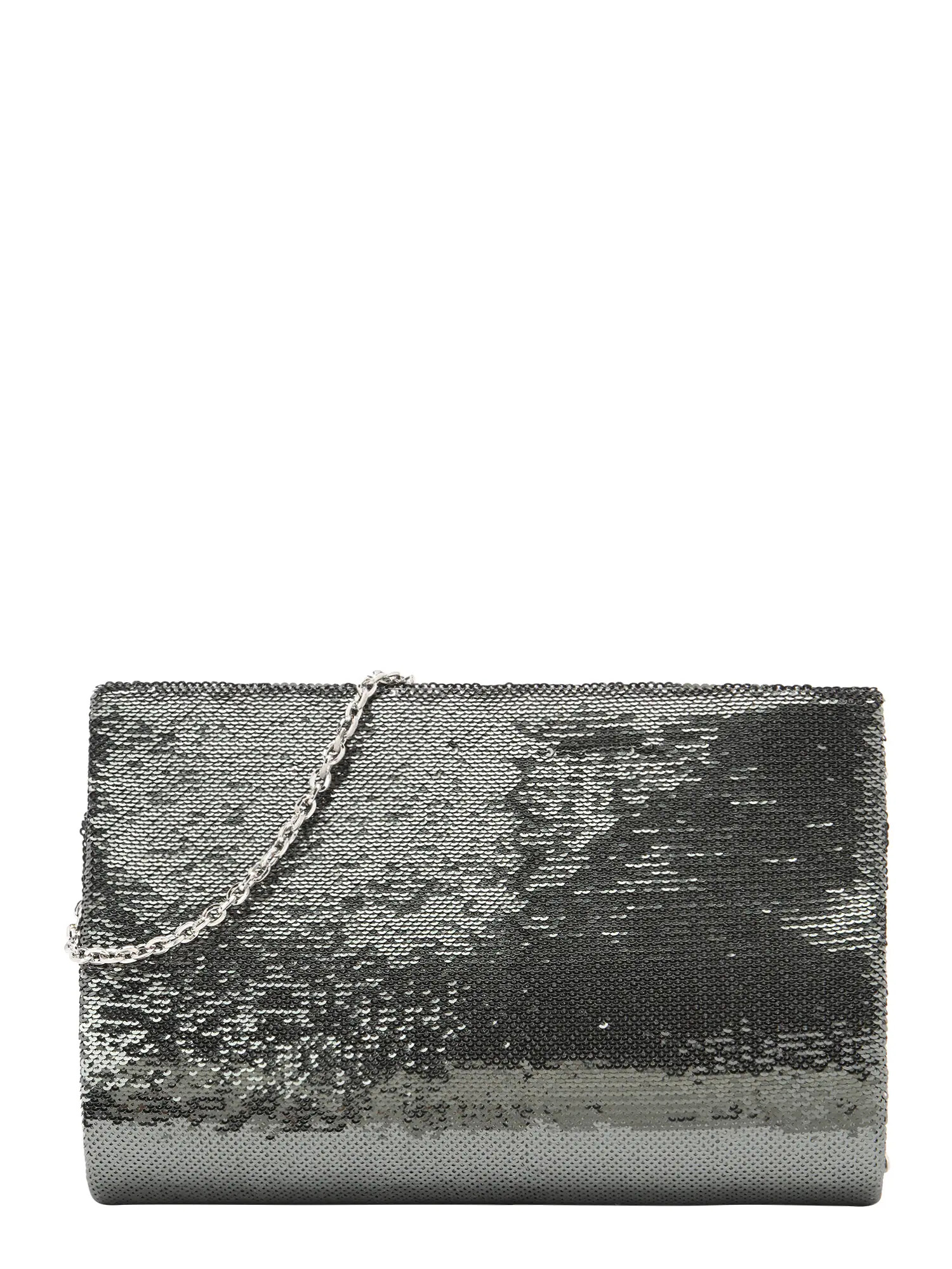 mascara Clutch argintiu - Pled.ro