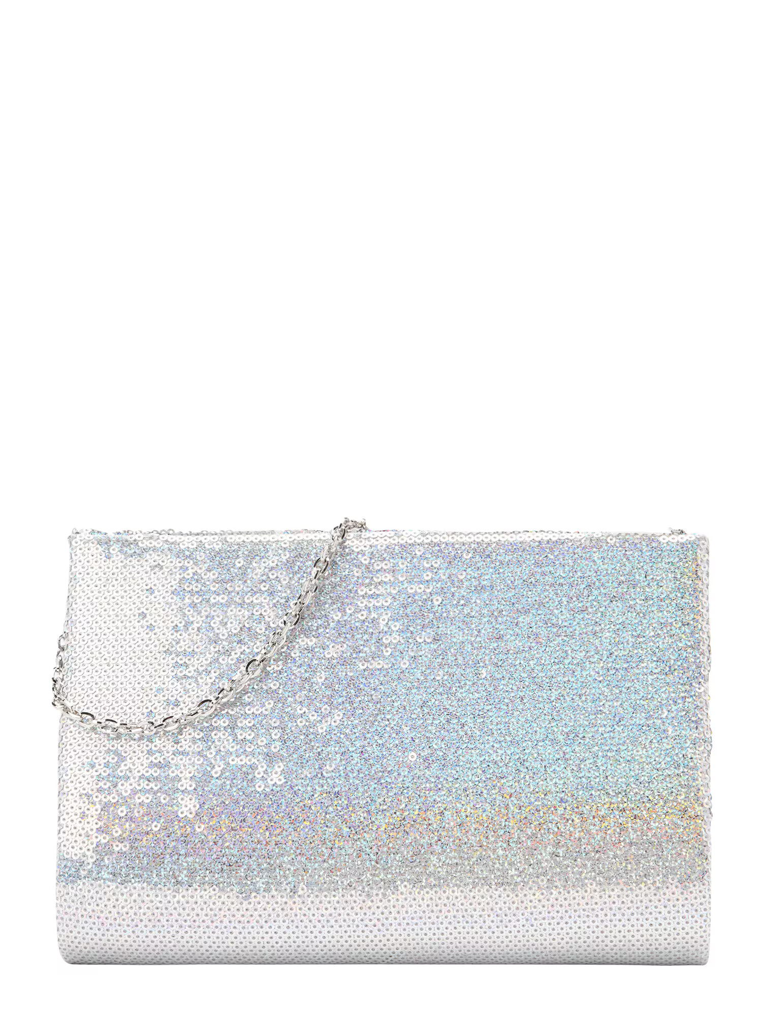 mascara Clutch argintiu - Pled.ro