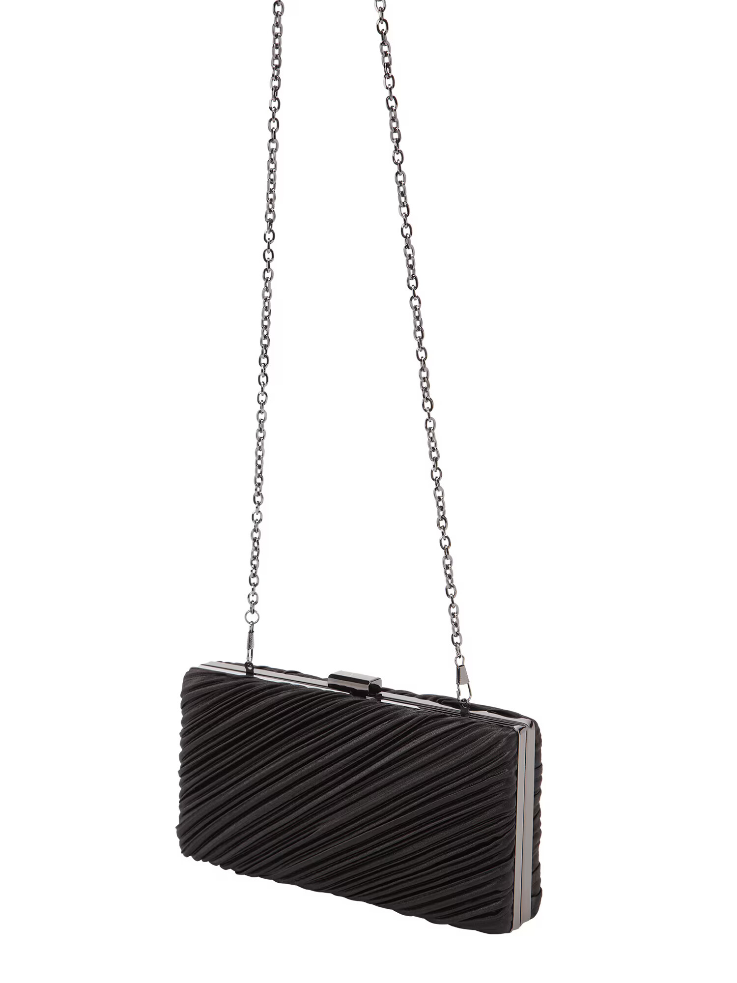 mascara Clutch negru / argintiu - Pled.ro