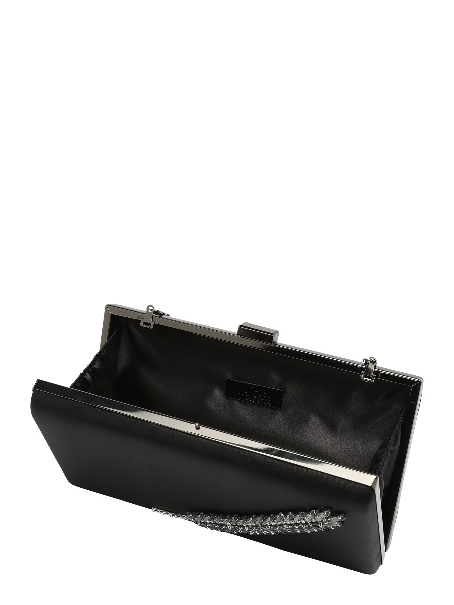 mascara Clutch negru / transparent - Pled.ro