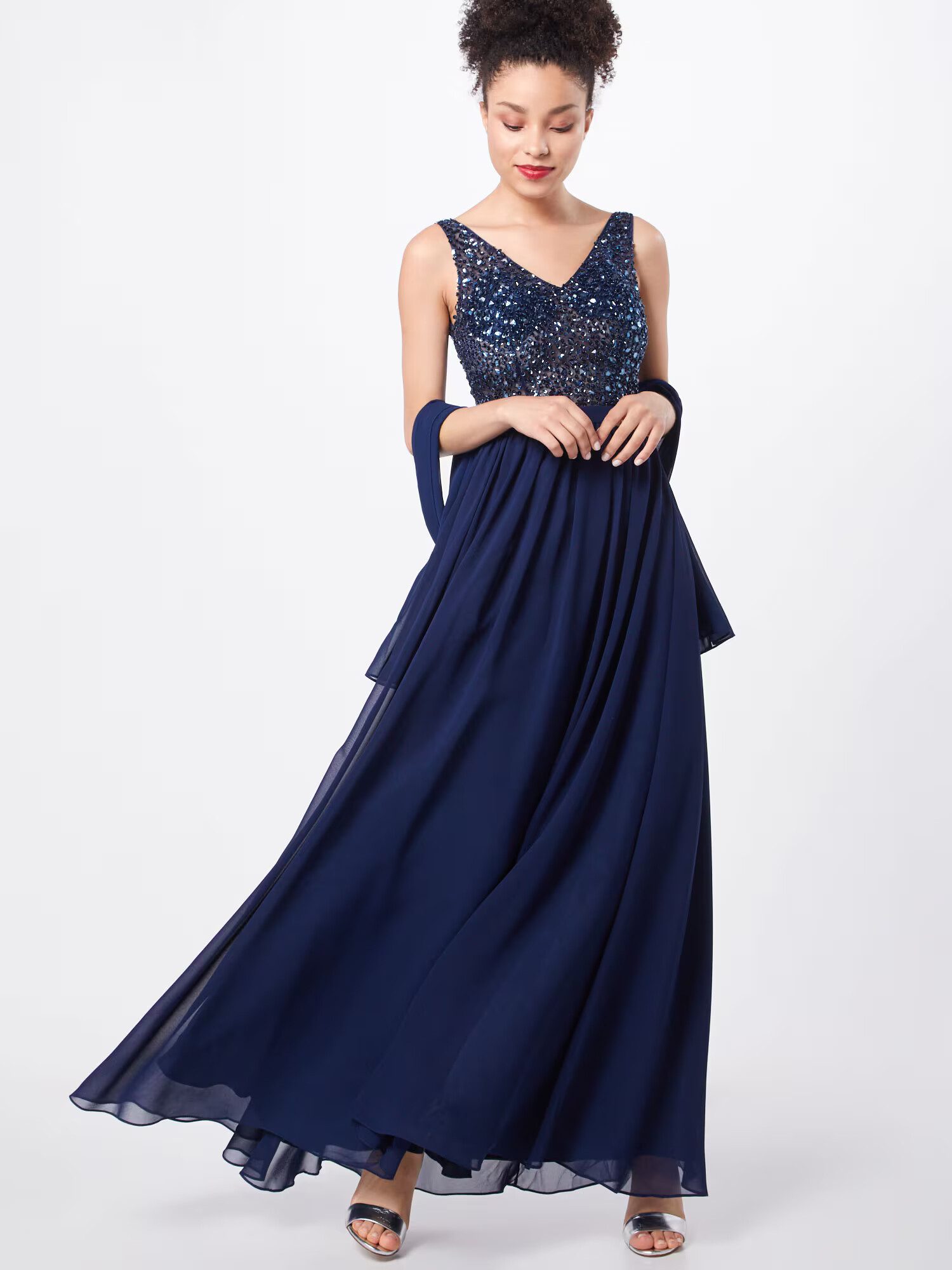 mascara Rochie bleumarin - Pled.ro