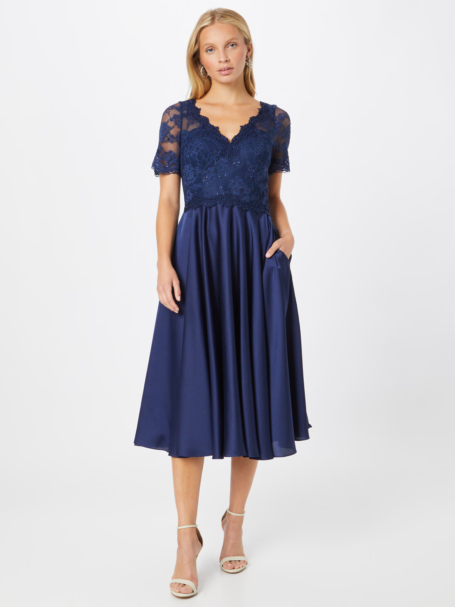 mascara Rochie de cocktail bleumarin - Pled.ro