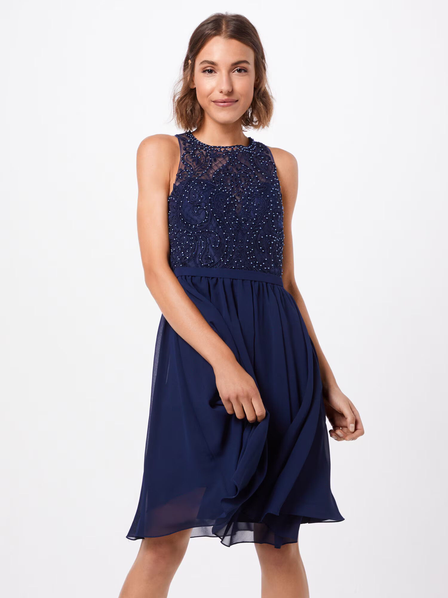 mascara Rochie de cocktail bleumarin - Pled.ro