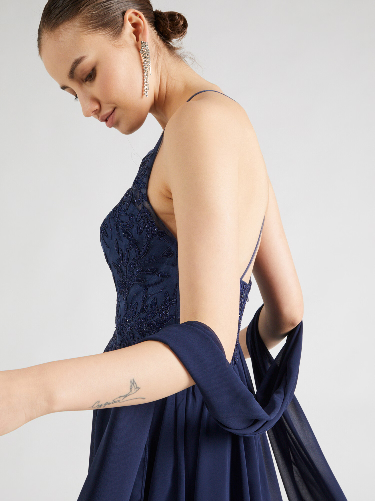 mascara Rochie de cocktail bleumarin - Pled.ro