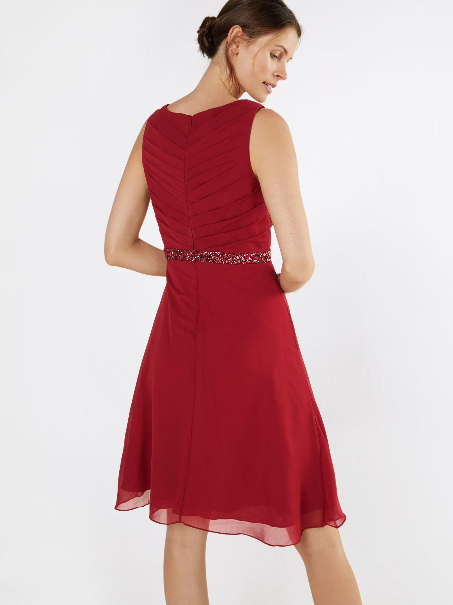 mascara Rochie de cocktail roșu bordeaux - Pled.ro