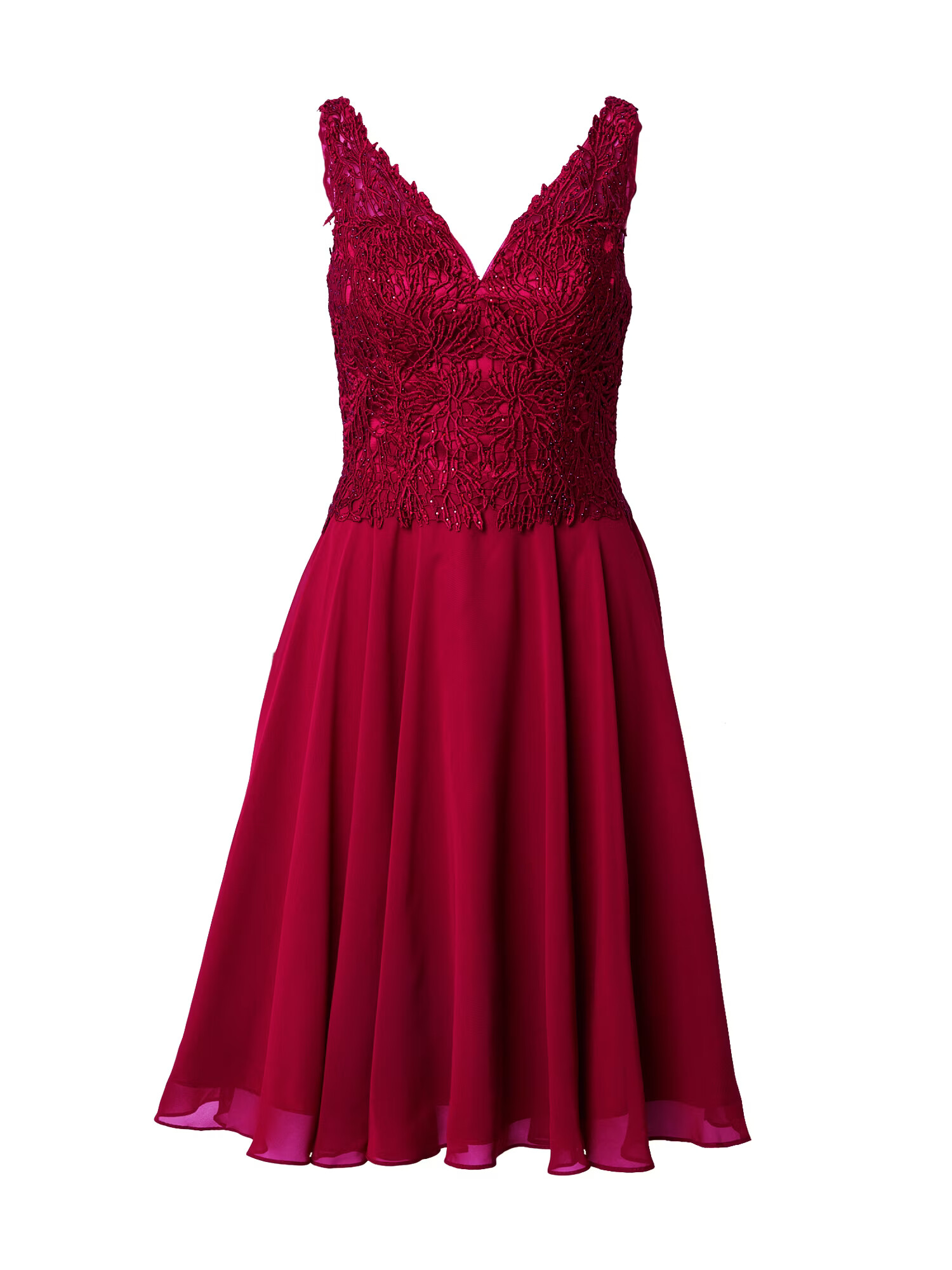 mascara Rochie de cocktail roșu bordeaux - Pled.ro