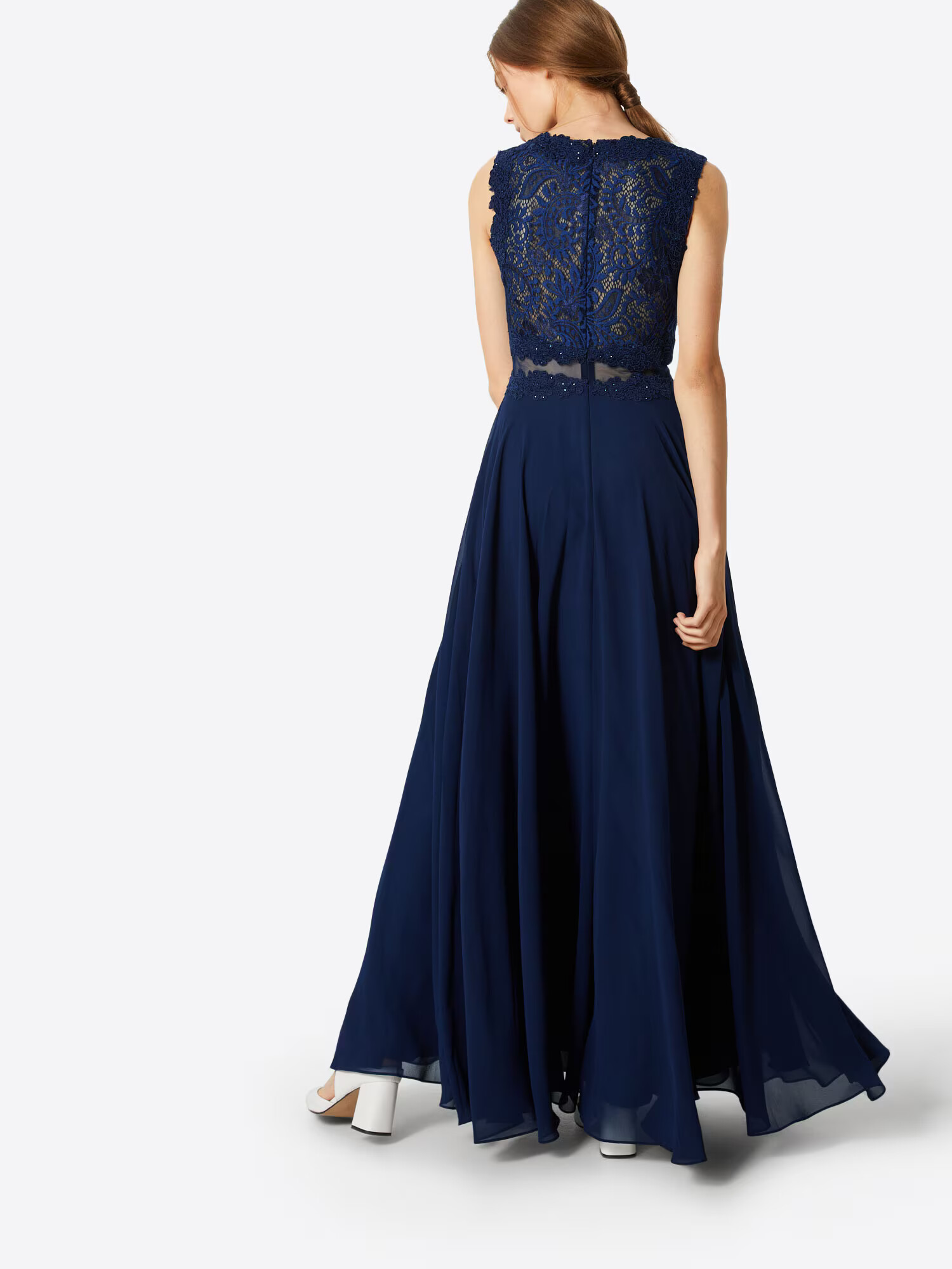 mascara Rochie de seară bleumarin - Pled.ro