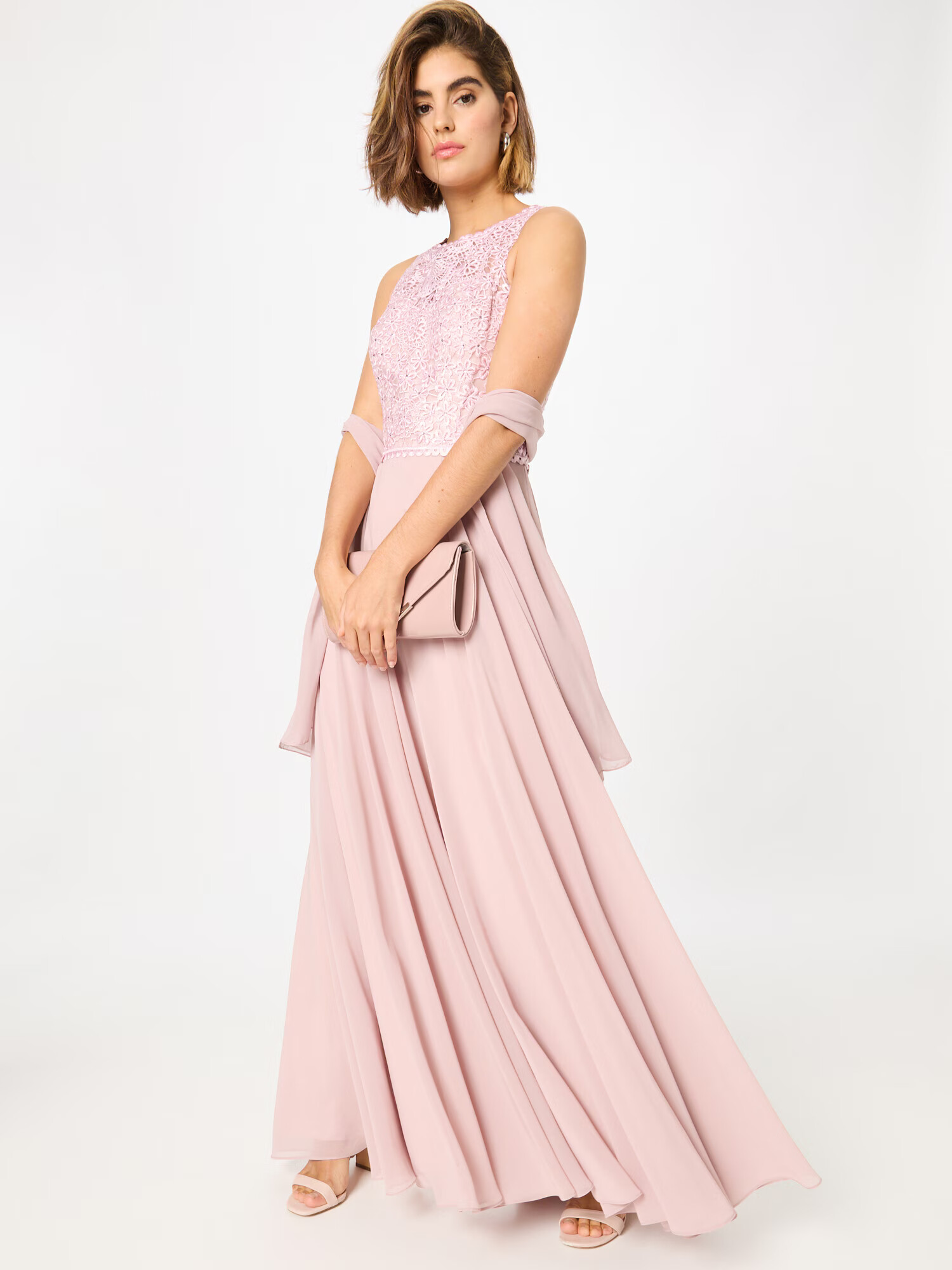 mascara Rochie de seară rosé - Pled.ro