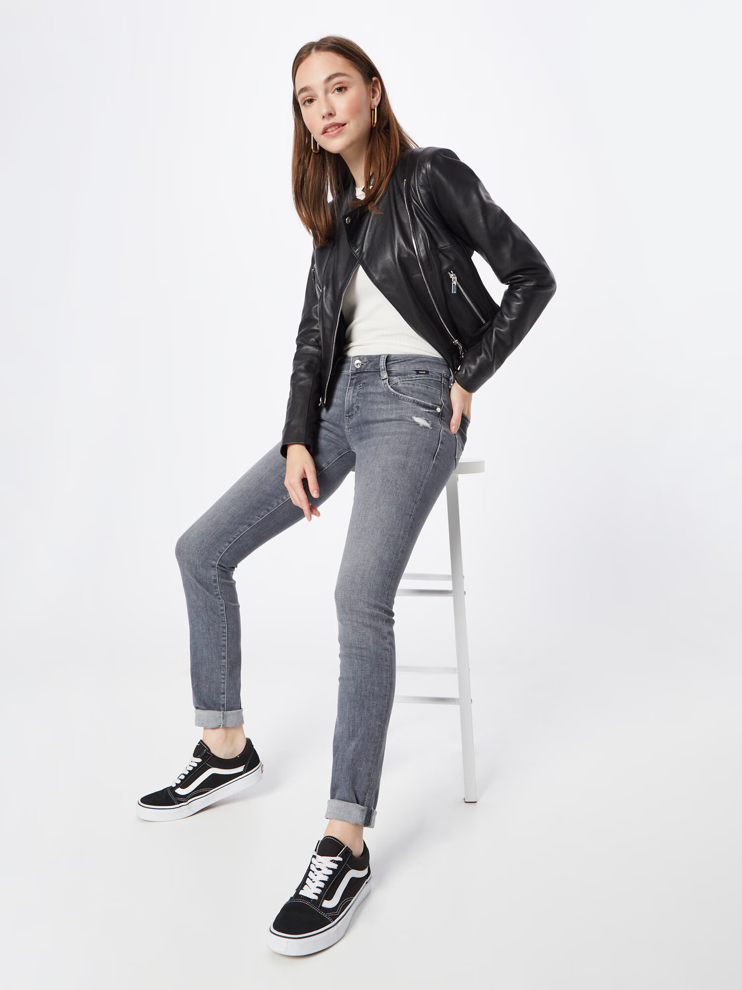 Mavi Jeans 'Lindy' gri denim - Pled.ro