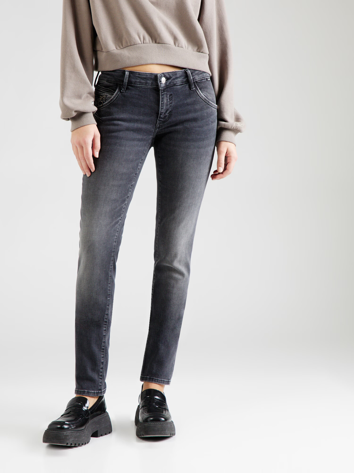 Mavi Jeans 'LINDY' gri denim - Pled.ro